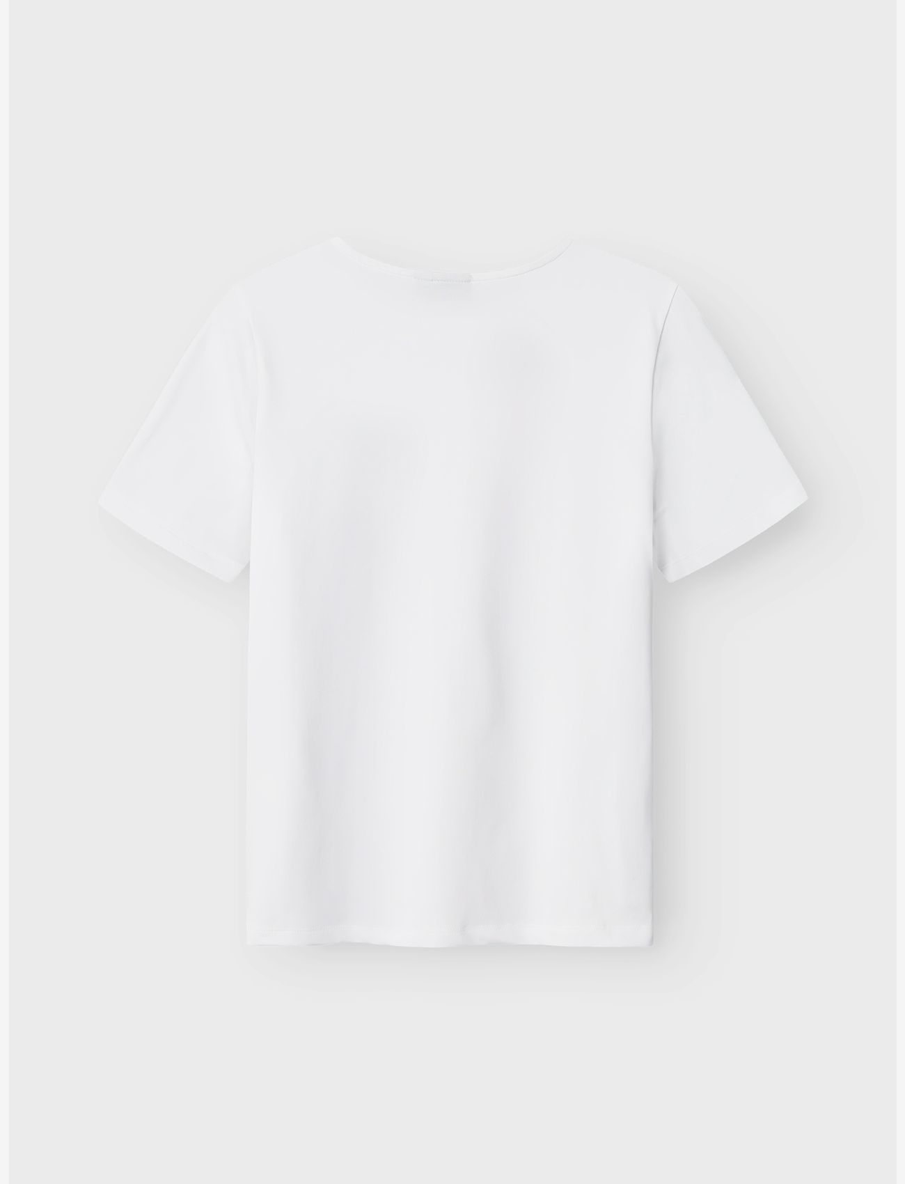 LMTD - NLFDINCI SS SHORT S TOP NOOS - krótki rękaw - bright white - 1
