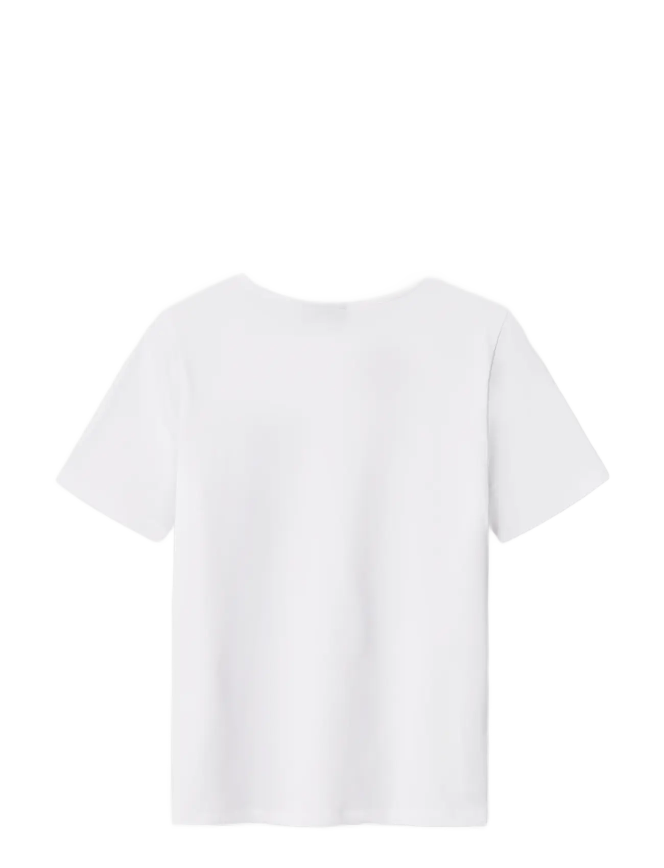 LMTD - NLFDINCI SS SHORT S TOP NOOS - kortærmede t-shirts - bright white - 1