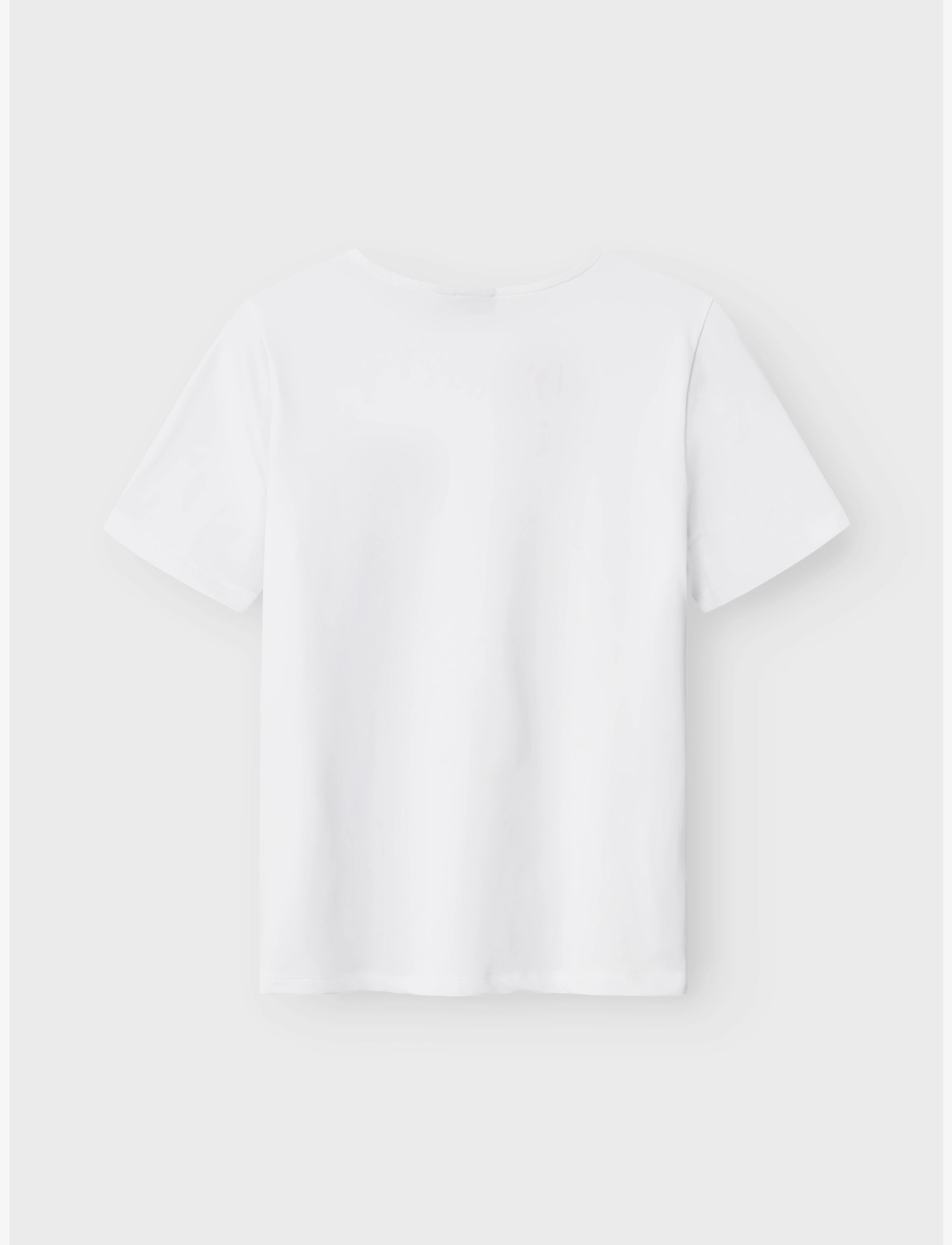 LMTD - NLFDINCI SS SHORT S TOP NOOS - t-krekli ar īsām piedurknēm - bright white - 1
