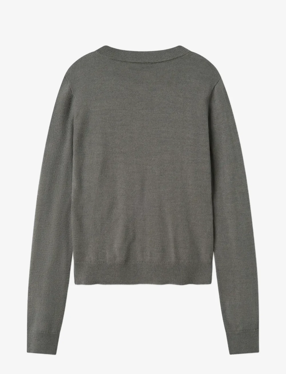 LMTD - NLFDANCY LS SHORT KNIT CARDIGAN - cardigans - sharkskin - 1