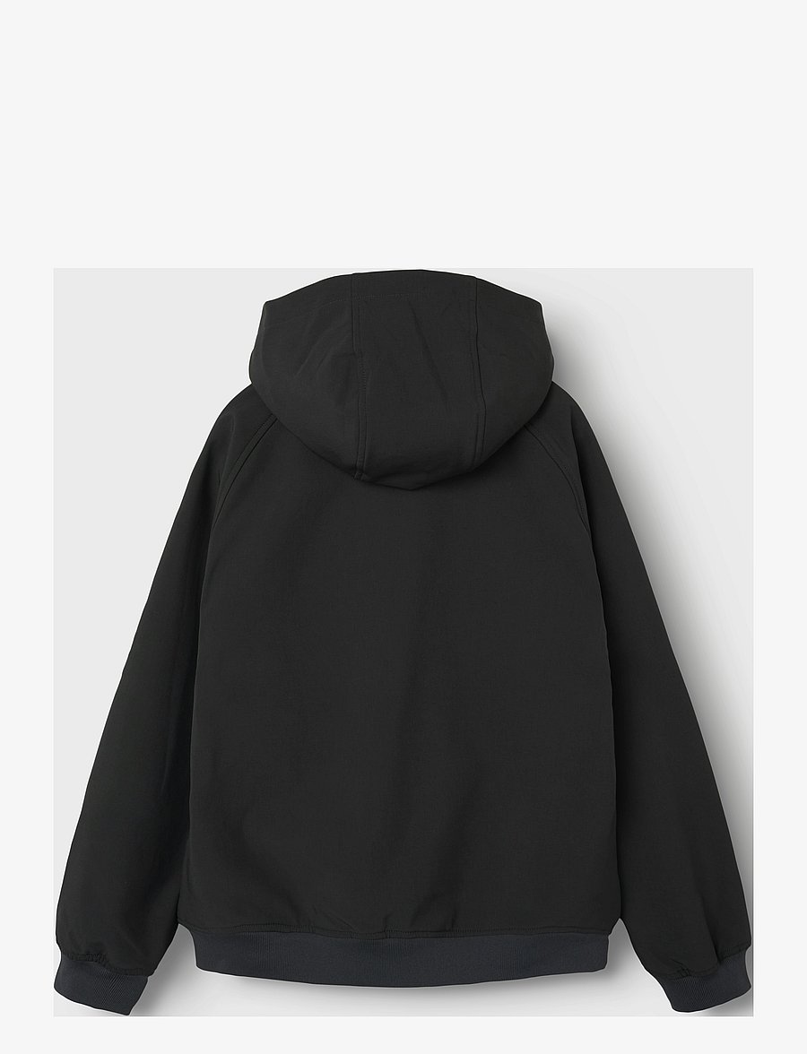 LMTD - NLMALFA08 JACKET LS SOFTSHELL FO - pirate black - 1