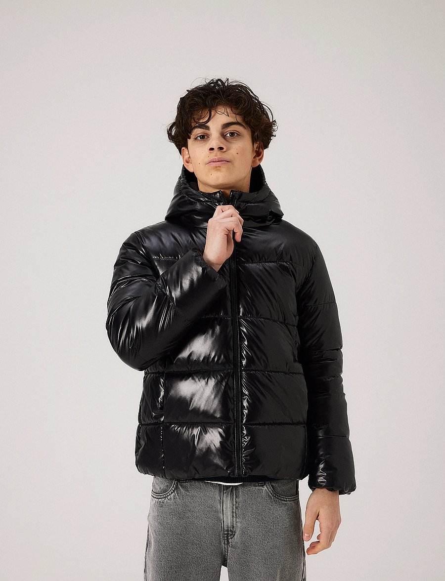 LMTD - NLNMAYER PUFFER JACKET NOOS - winterjacke - black - 0