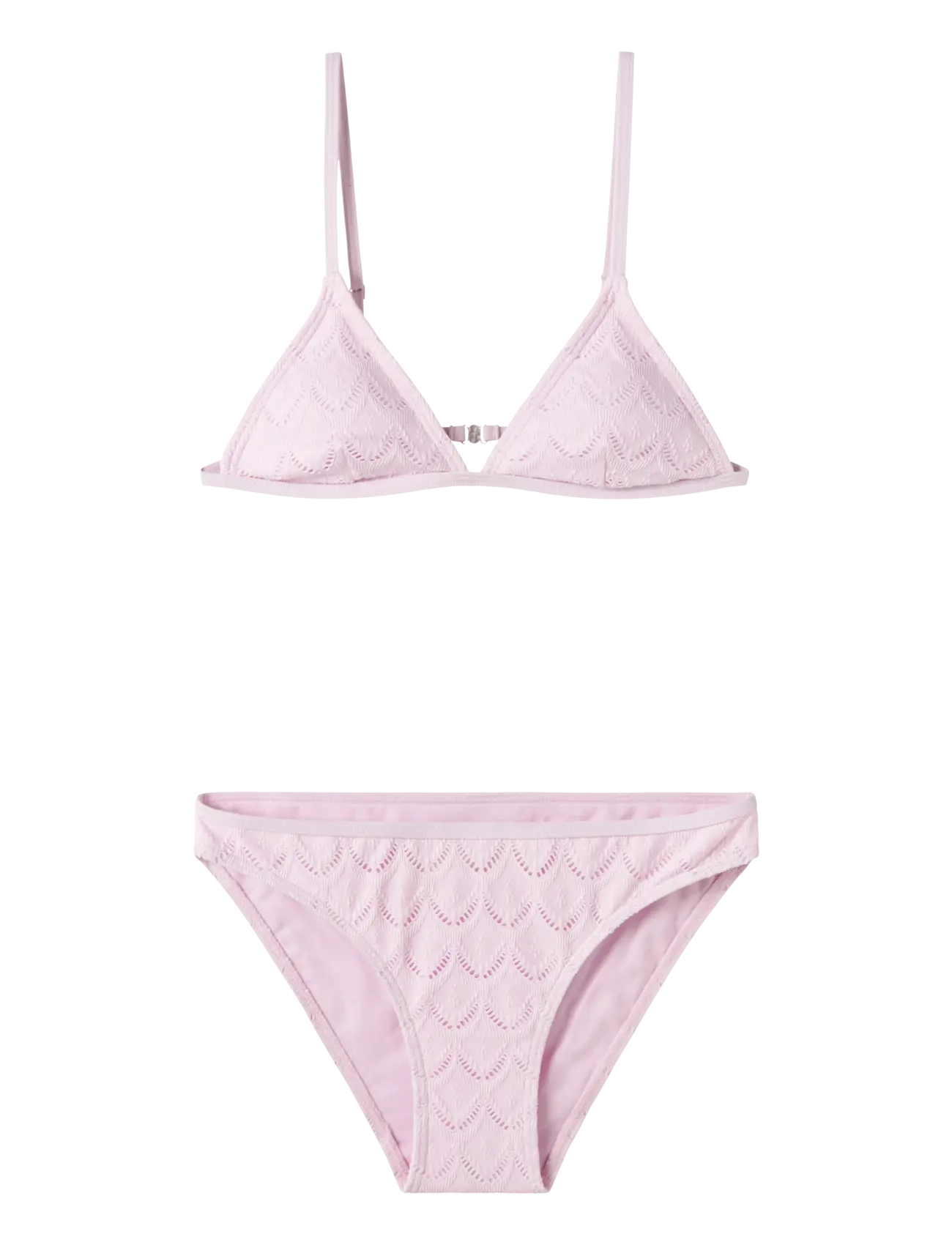 LMTD NLFZAYAI BIKINI - Bikinier - PINK TULLE / pink/rose