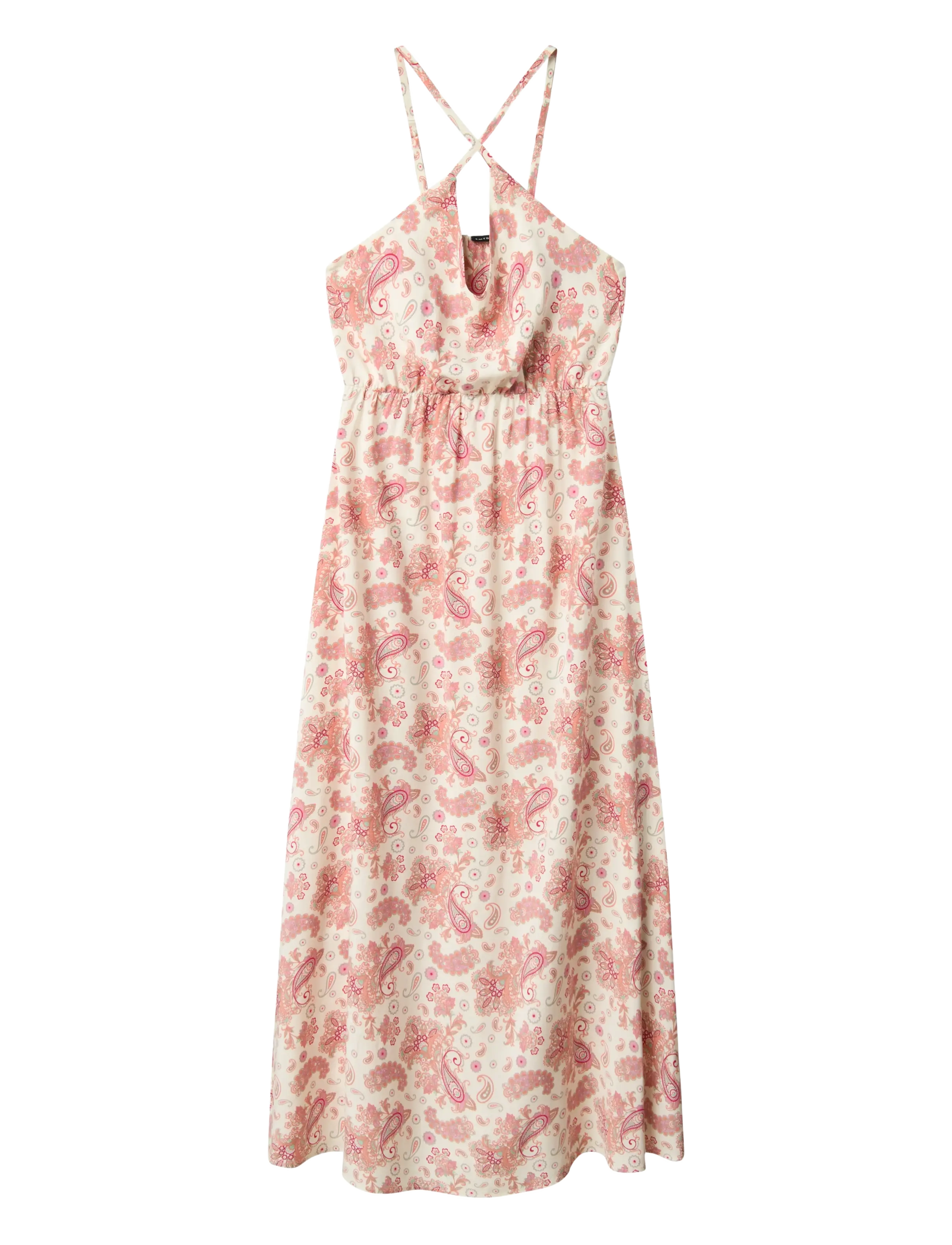 LMTD NLFSANDY MAXI DRESS - Kjoler & Nederdele - GEORGIA PEACH / pink/rose