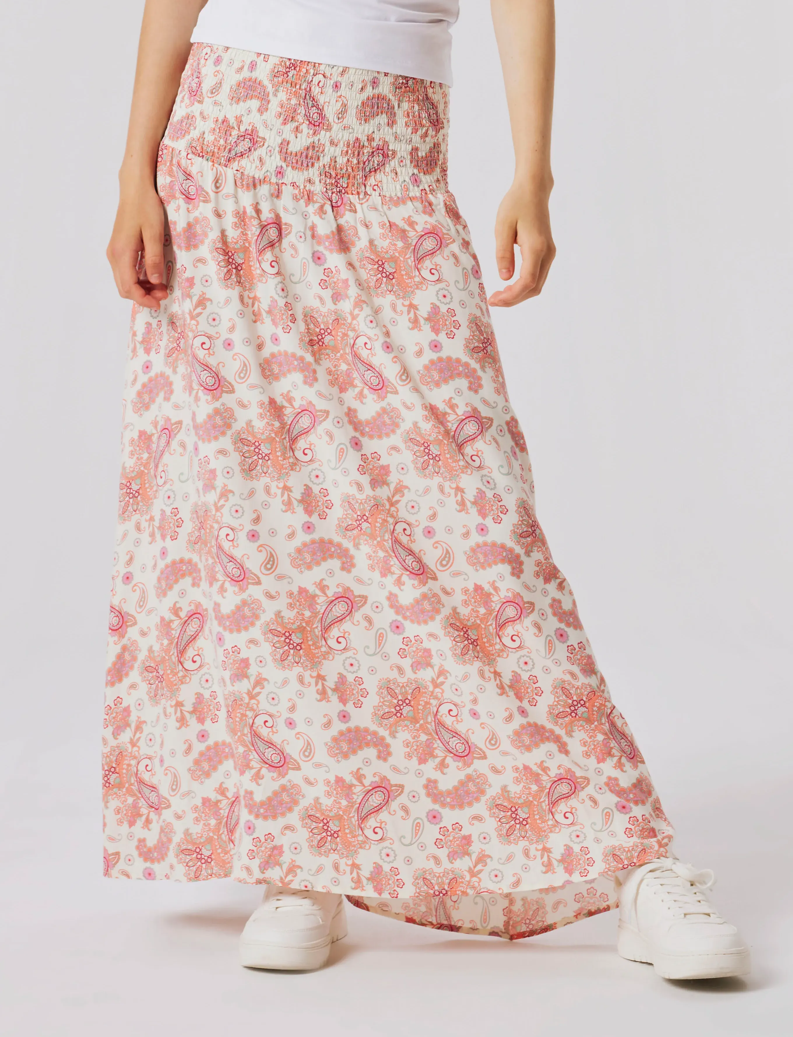 LMTD - NLFSANDY MAXI SKIRT - kjoler uten ermer i avslappet stil - georgia peach - 2