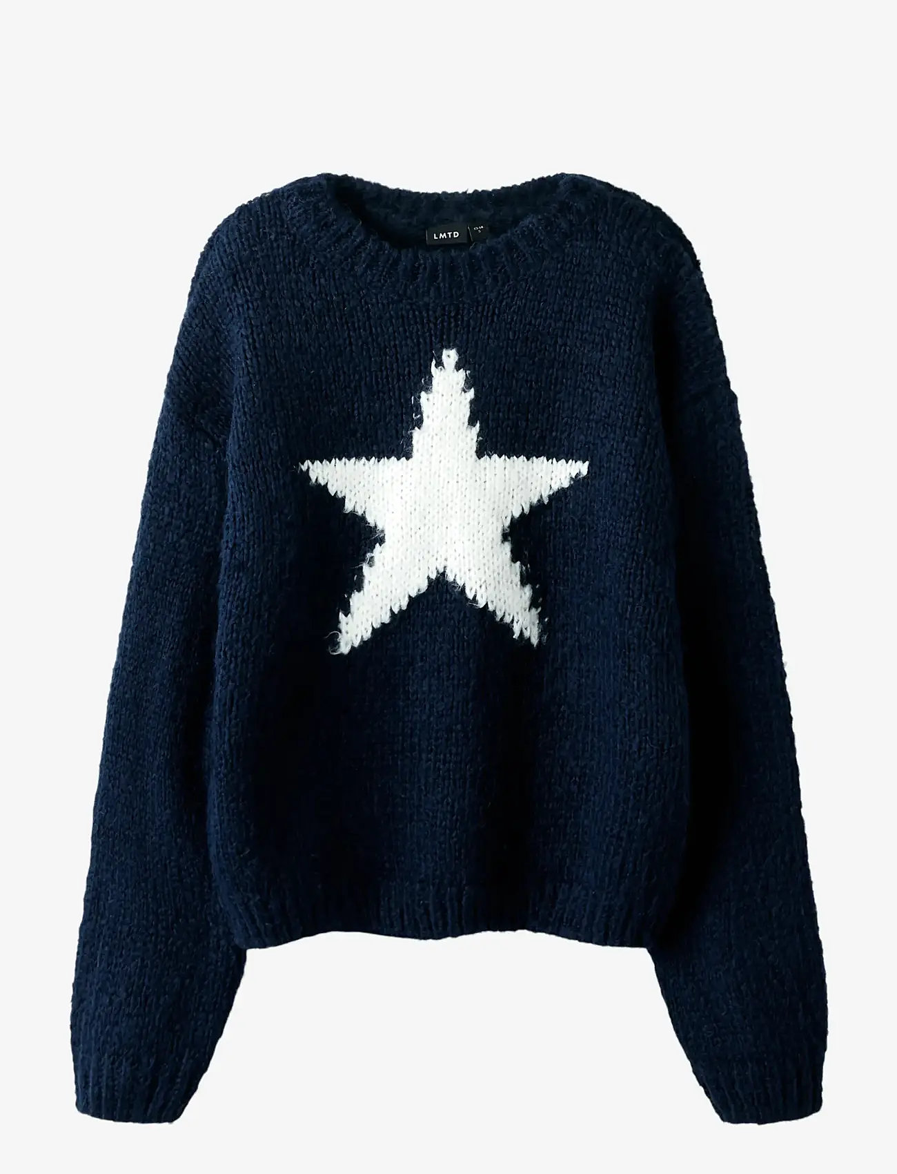 LMTD - NLFBOW LS SHORT KNIT - dark sapphire - 0