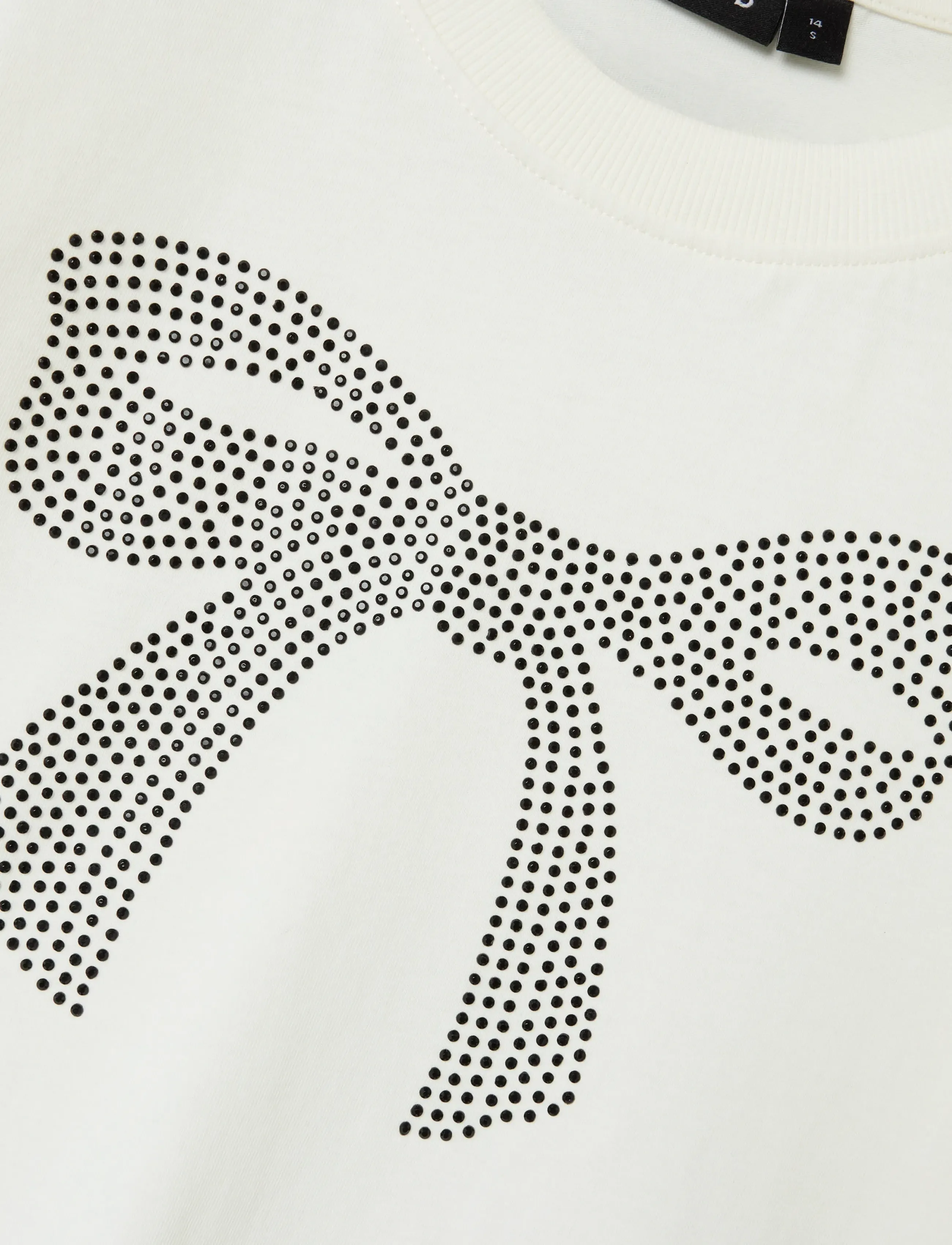LMTD - NLFBOWI SS SHORT S TOP - lühikeste varrukatega - white alyssum - 2