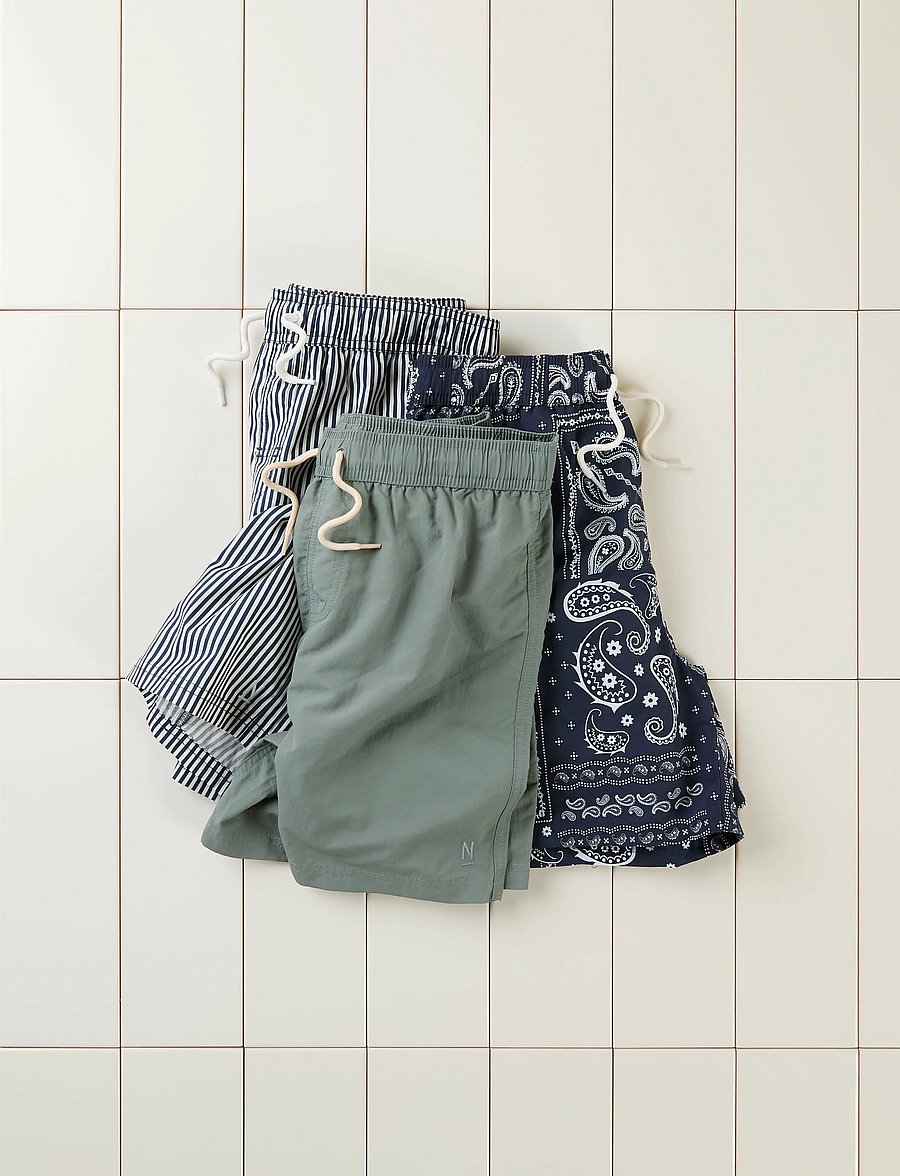 LMTD - NLMZAKRO SHORT SWIM SHORTS - agave green - 3
