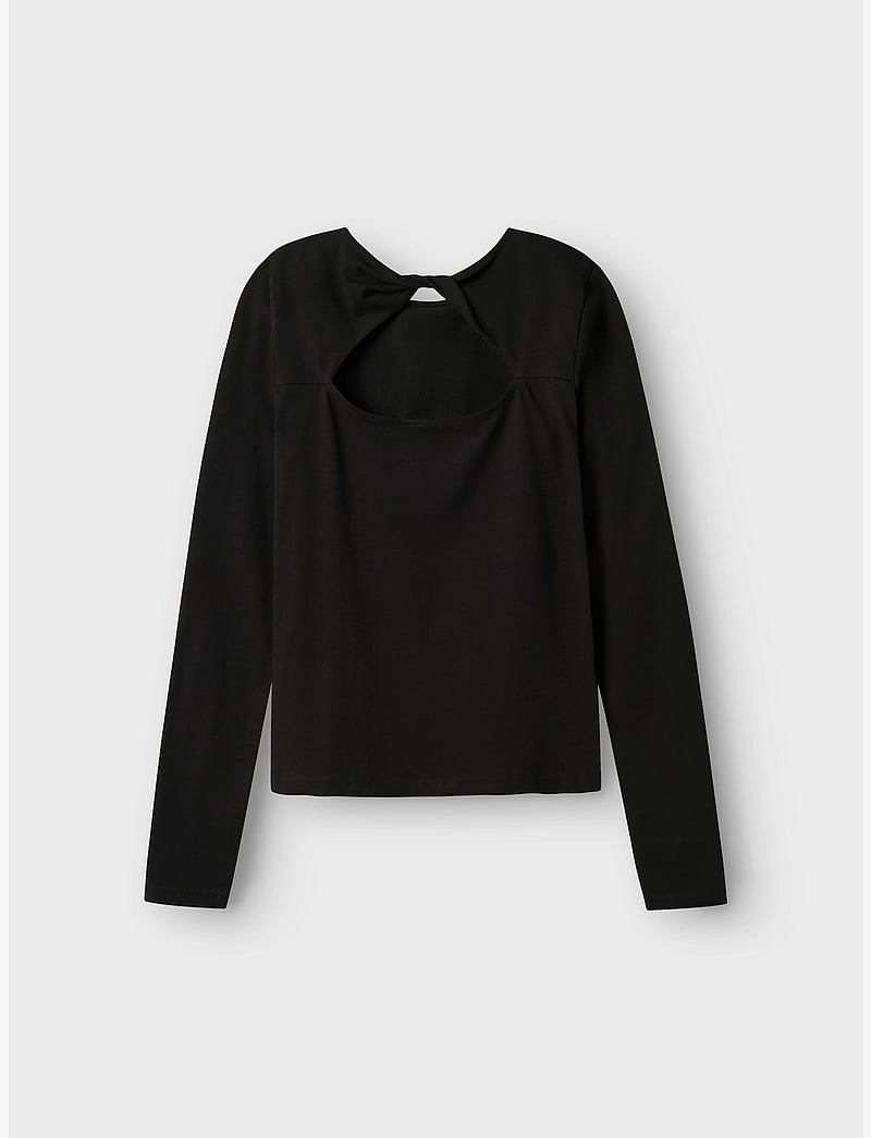 LMTD - NLFNOVE LS SHORT OPEN TOP - langärmelig - black - 1