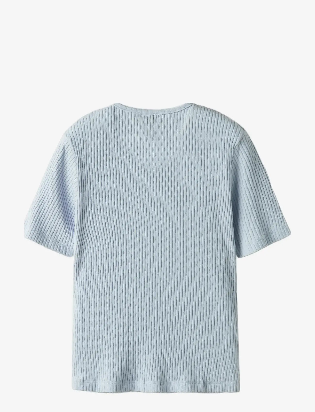 LMTD - NLFNINUSA SS SHORT TOP - kortærmede t-shirts - heather - 1