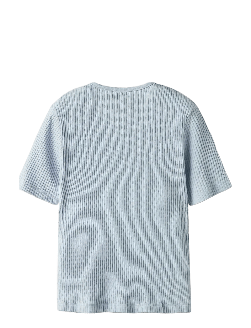 LMTD - NLFNINUSA SS SHORT TOP - kortærmede t-shirts - heather - 1