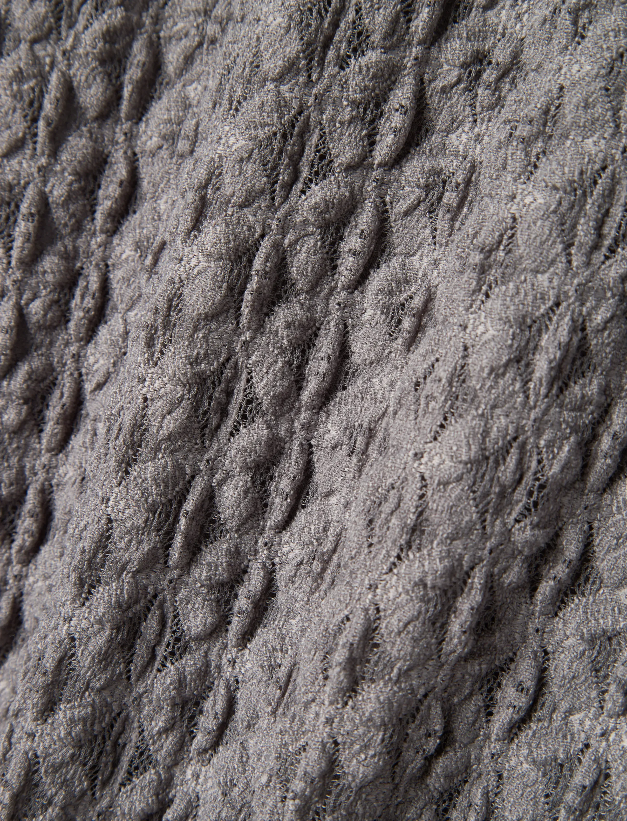 LMTD - NLFRALMA SS SHORT LACE DRESS - ikdienas kleitas ar īsām piedurknēm - sharkskin - 4