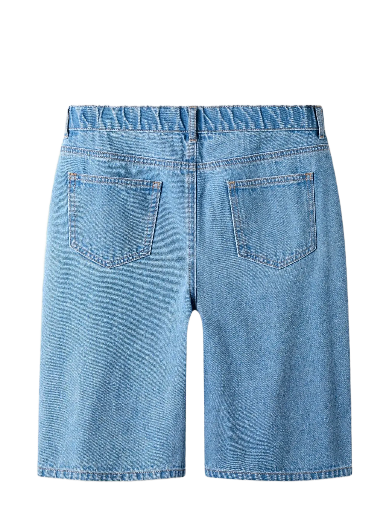 LMTD - NLNTOIZZA DNM LONG SHORTS NOOS - jeansshorts - light blue denim - 1