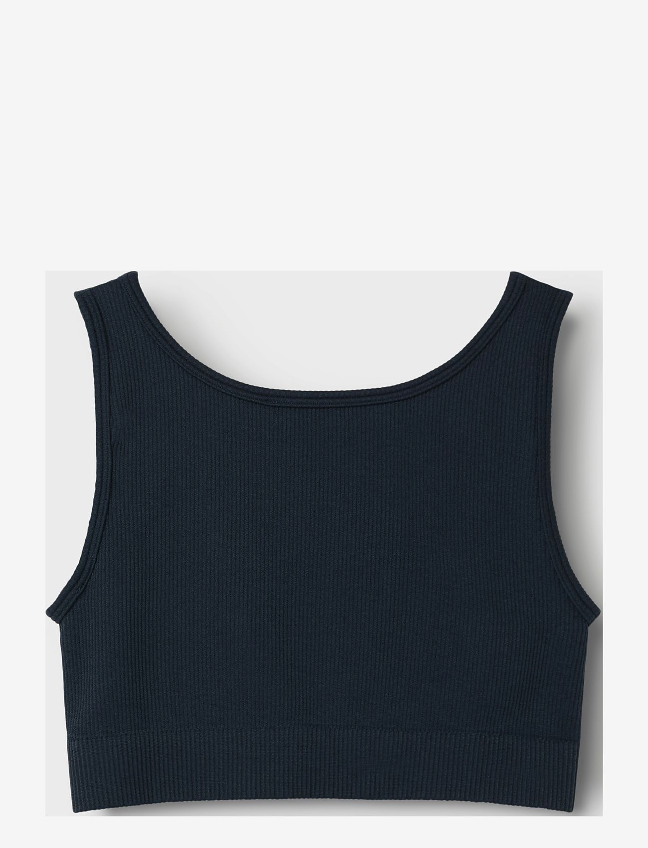 LMTD - NLFFAYLE RIB CROP TANK TOP - singletter - dark sapphire - 1