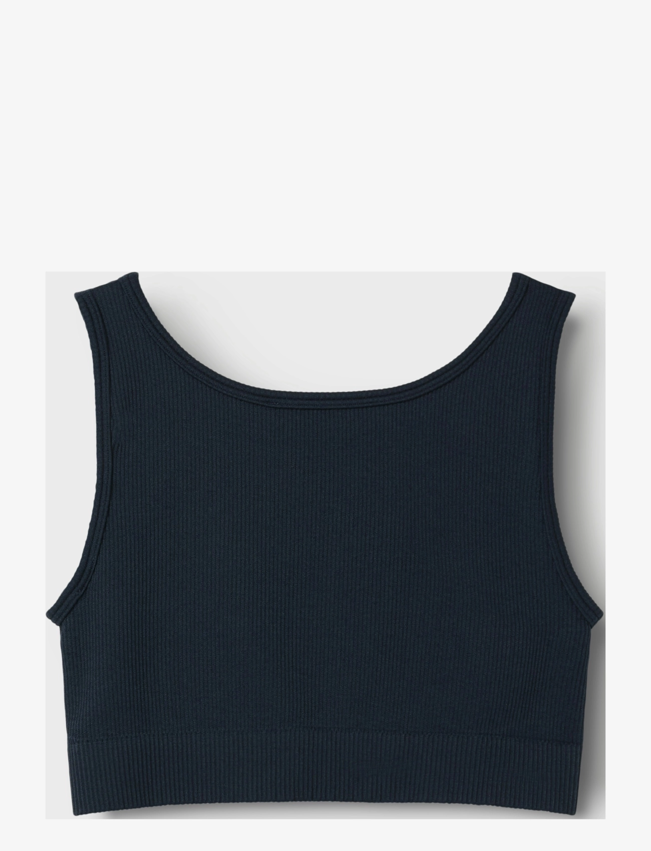 LMTD - NLFFAYLE RIB CROP TANK TOP - tanktops - dark sapphire - 1