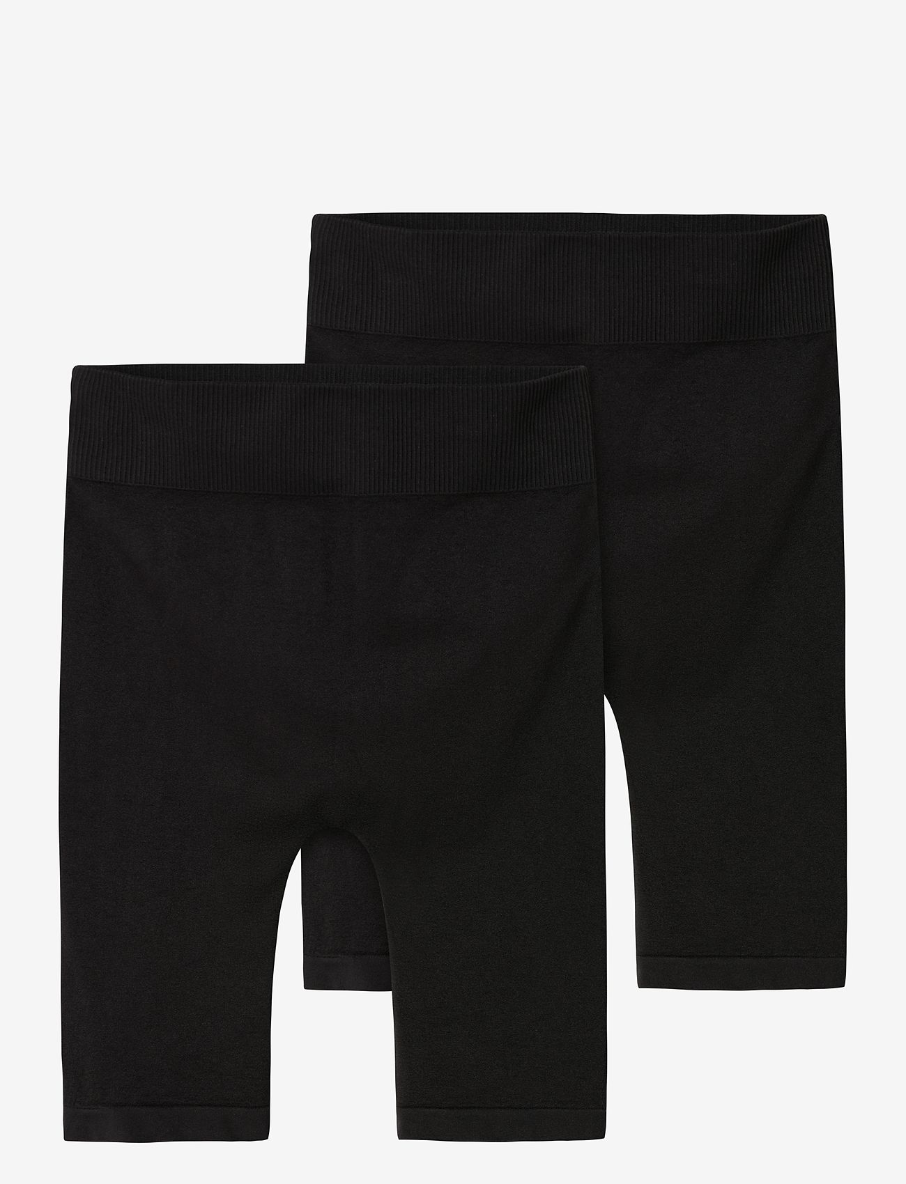 LMTD - NLFHALEY SEAMLESS SHORTS 2P - black - 0