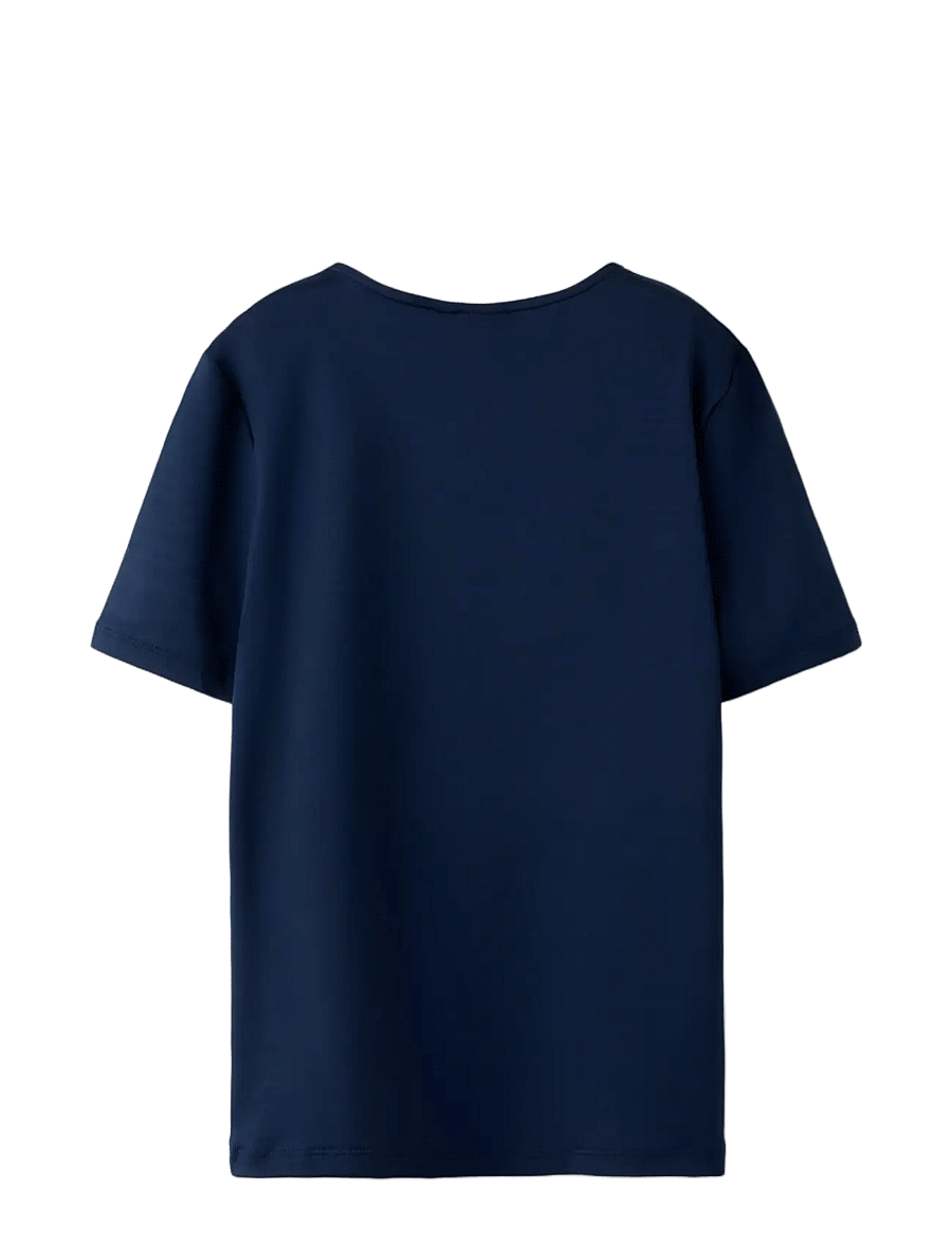 LMTD - NLFDINCI SS SHORT S TOP - lühikeste varrukatega t-särgid - navy blazer - 1