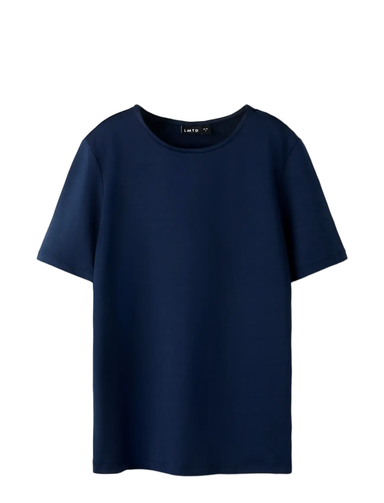 LMTD - NLFDINCI SS SHORT S TOP - kortærmede t-shirts - navy blazer - 2