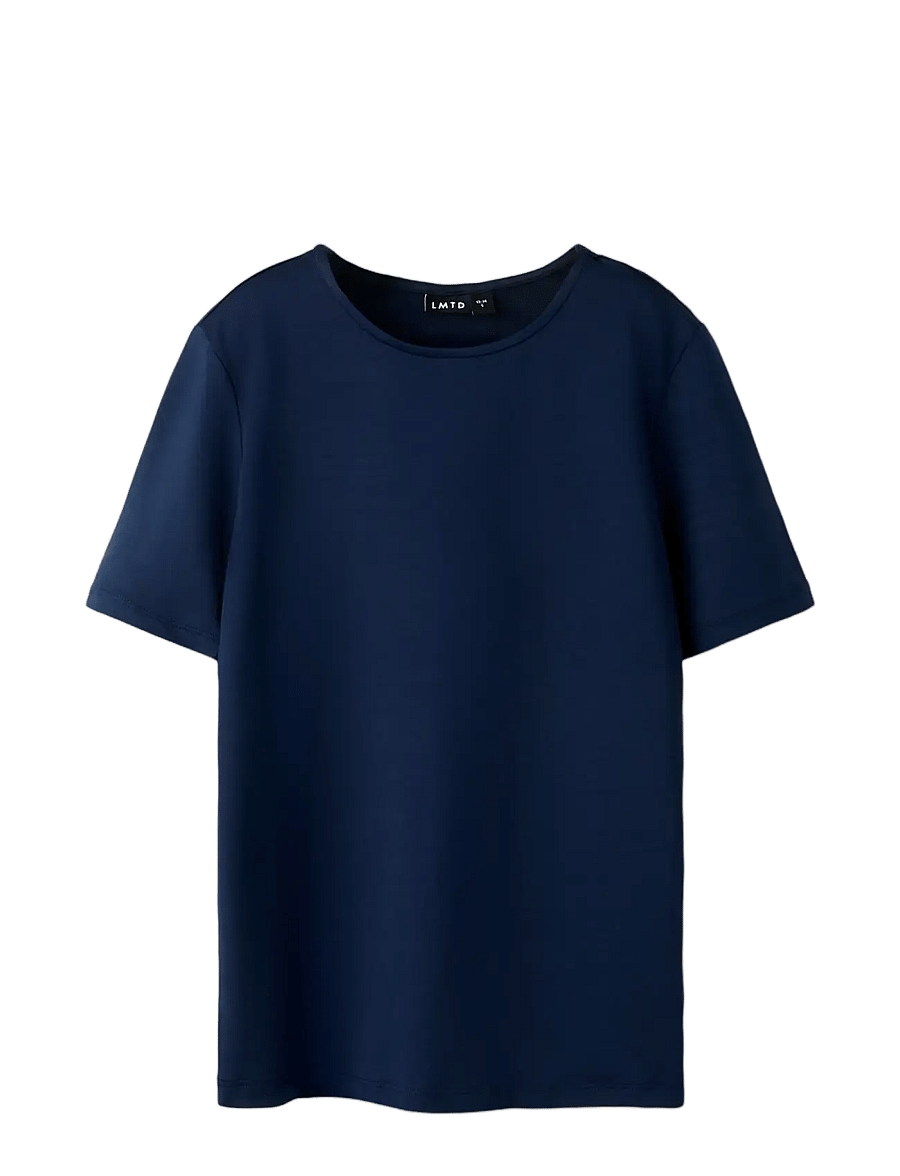 LMTD - NLFDINCI SS SHORT S TOP - lühikeste varrukatega t-särgid - navy blazer - 2
