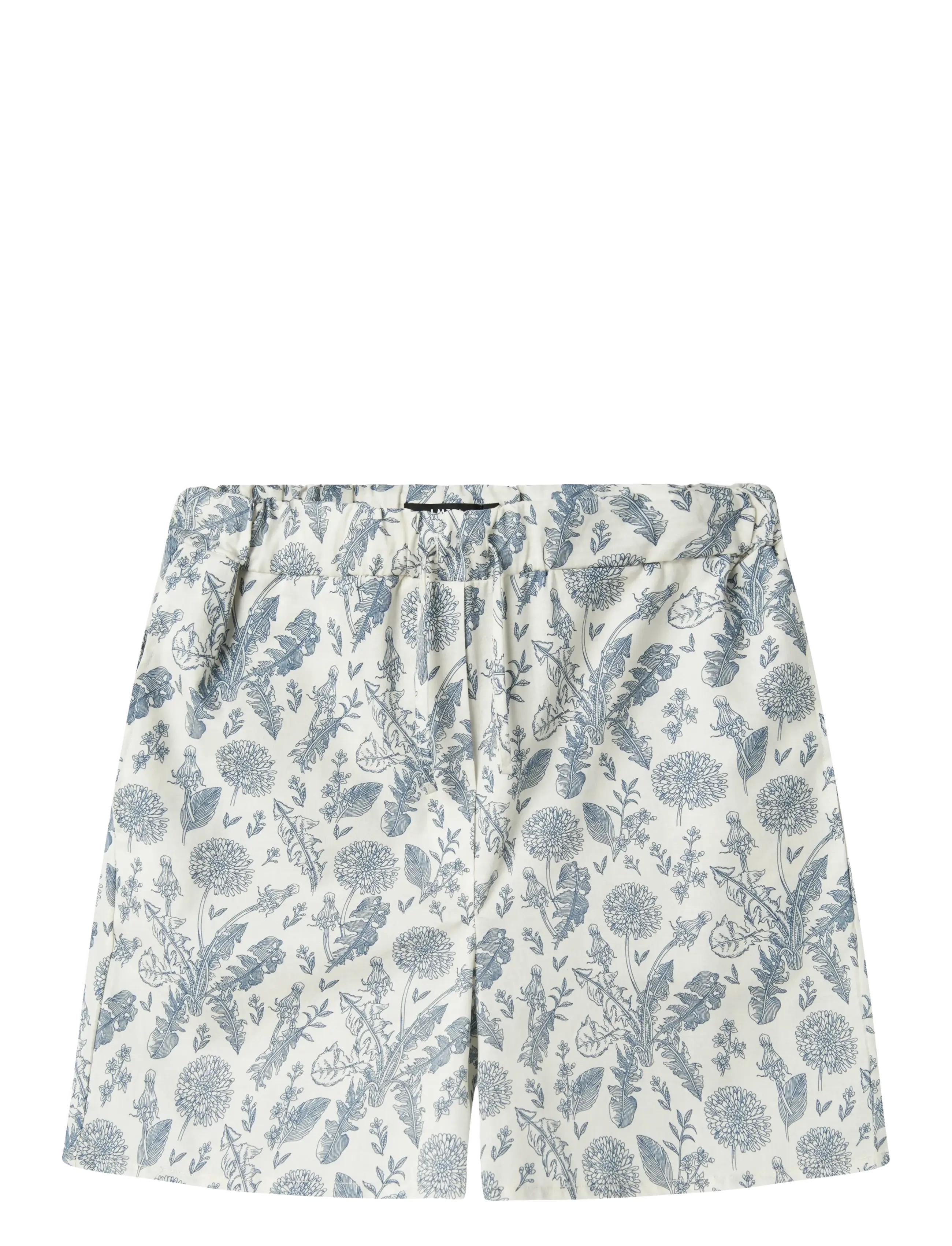 LMTD NLNHEINA SHORTS - Shorts - WHITE ALYSSUM / blue