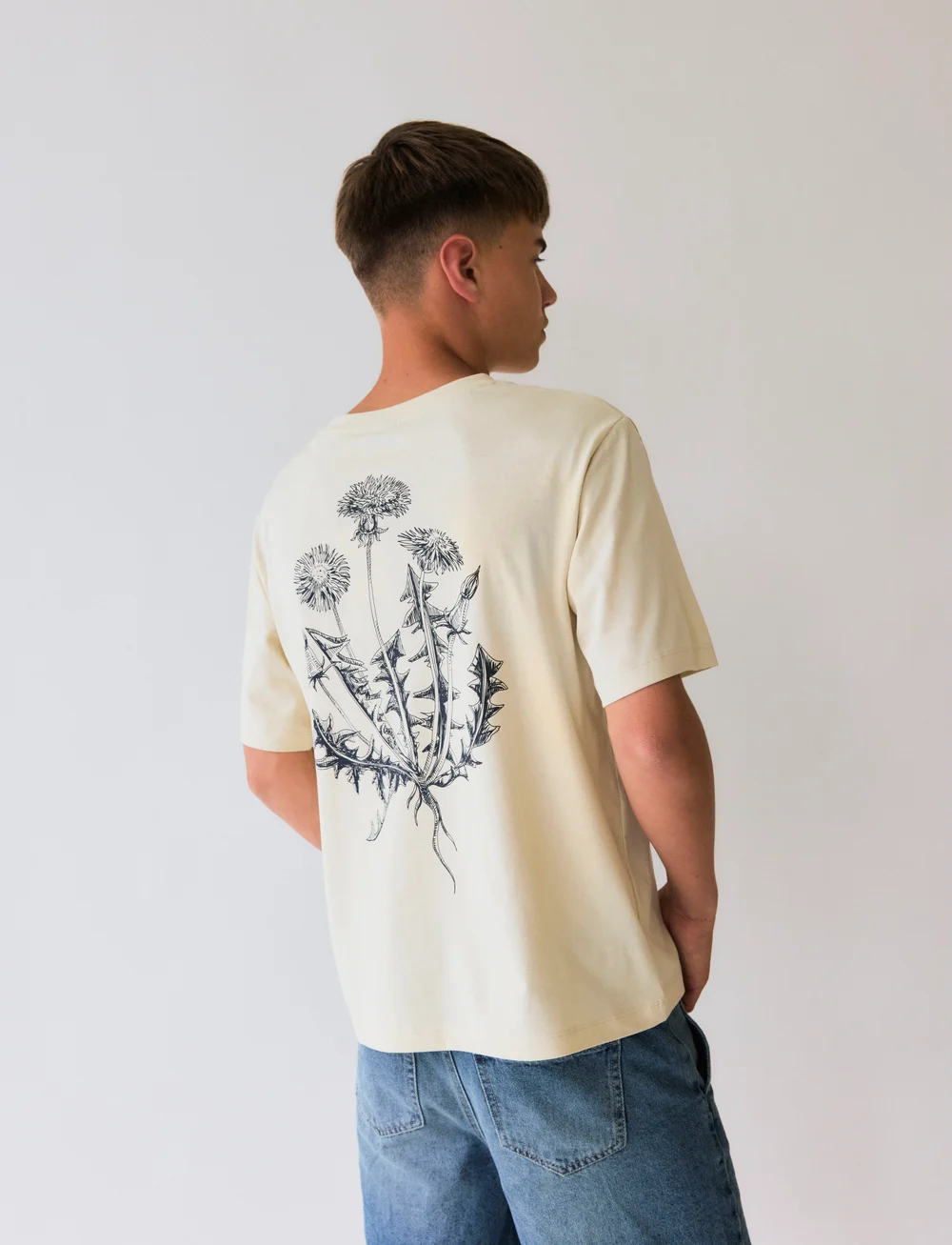LMTD - NLNDANDILION SS L TOP - short-sleeved t-shirts - sandshell - 2