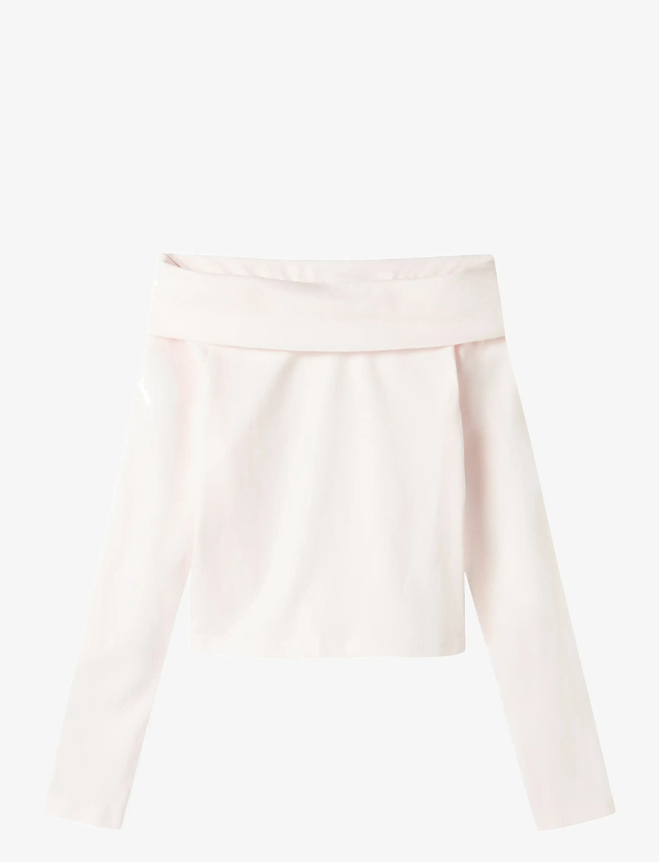 LMTD - NLFNOVE LS OFFSHOULDER TOP - pikkade varrukatega t-särgid - pink marshmallow - 0