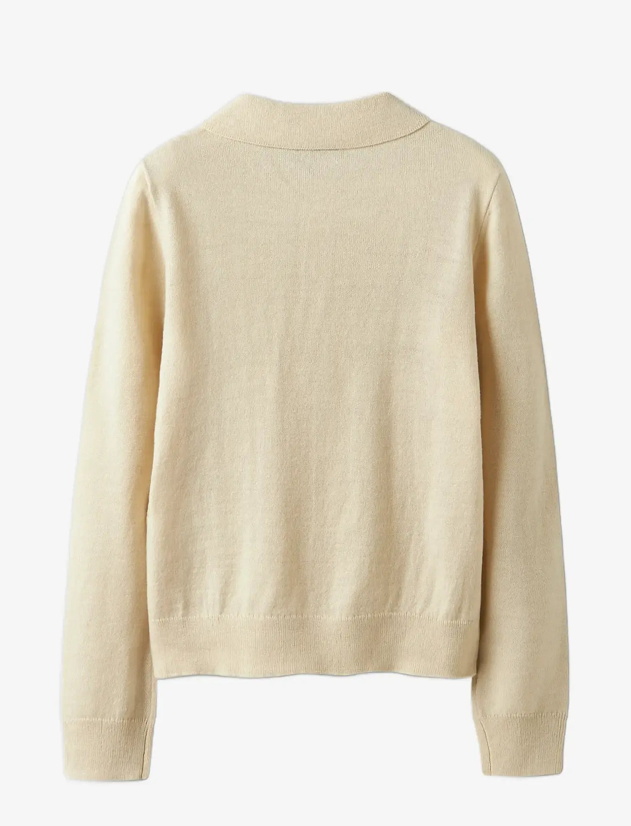 LMTD - NLMDANCY LS S THIN KNIT POLO - poloer - peyote - 1