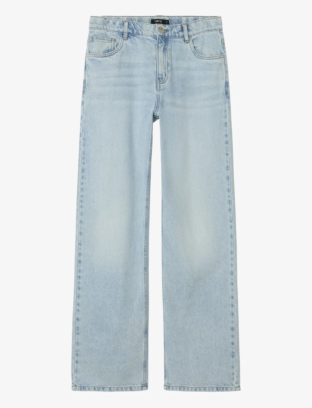 LMTD - NLMKIM DNM LOOSE PANT NOOS - loose jeans - light blue denim - 0