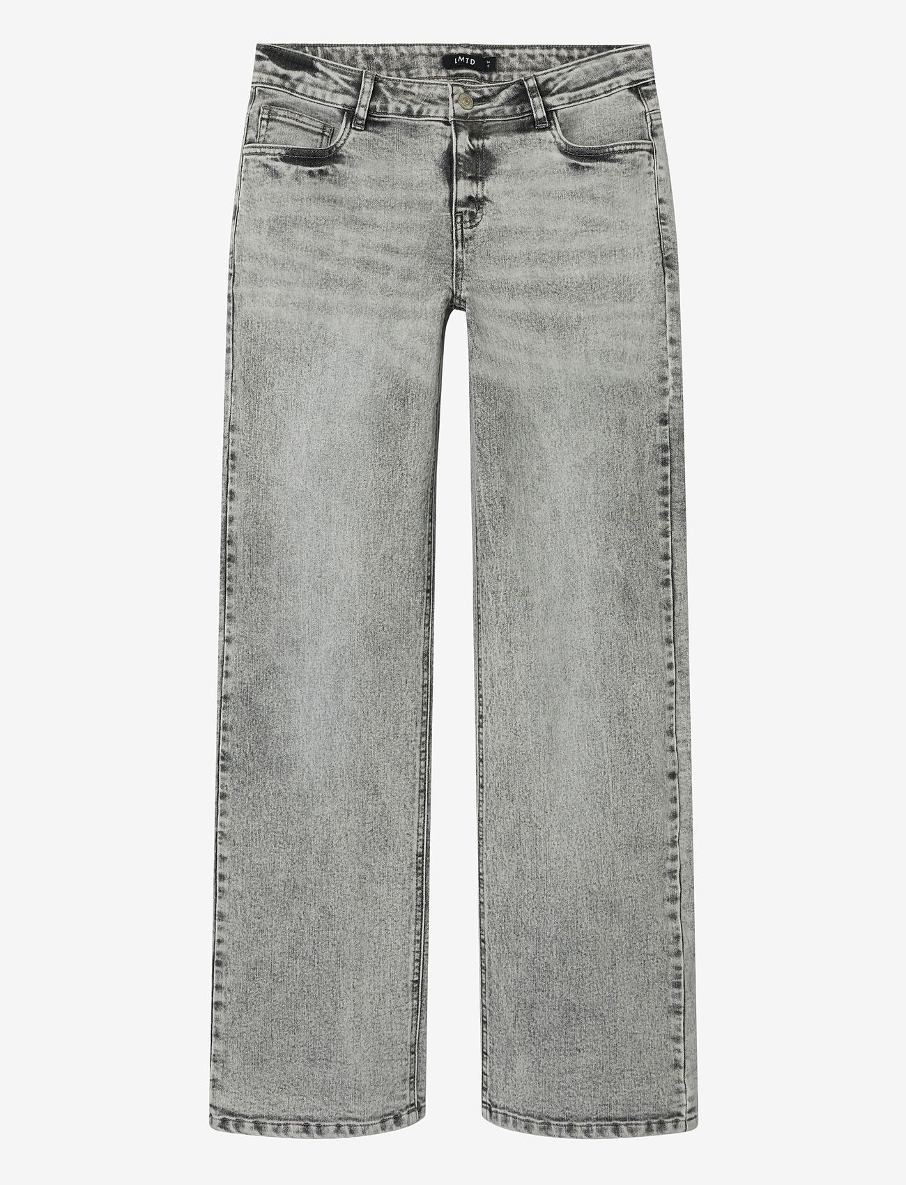 LMTD - NLFTIANNA DNM LW WIDE PANT NOOS - wide leg jeans - light grey denim - 0