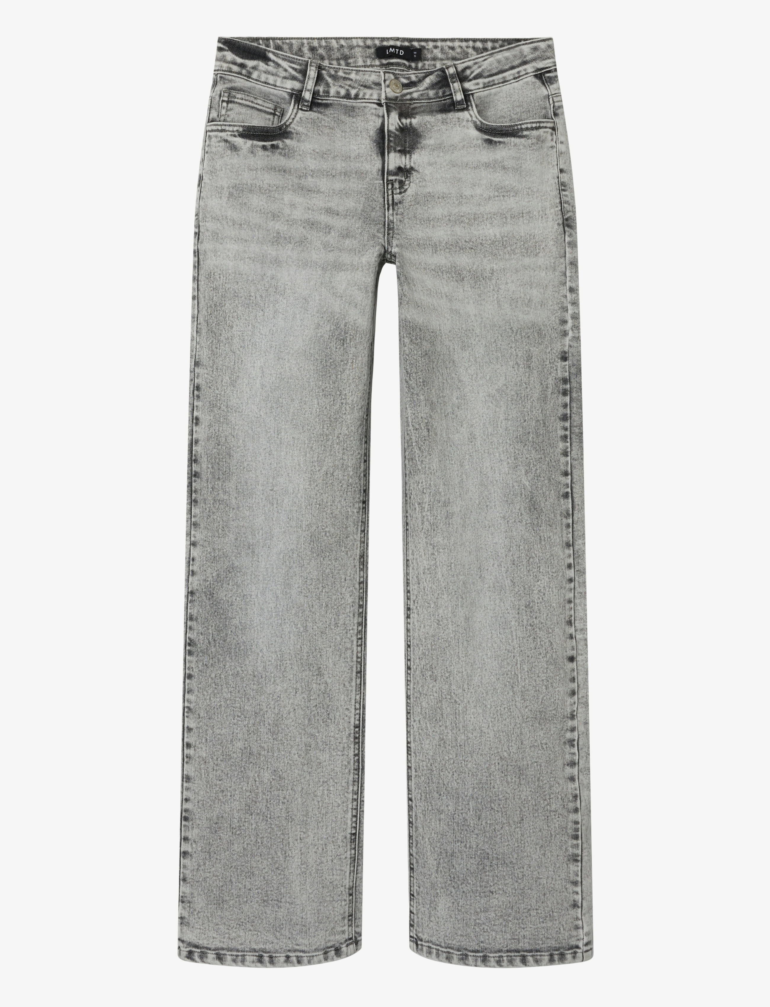 LMTD NLFTIANNA DNM LW WIDE PANT NOOS - App deal - LIGHT GREY DENIM / grey