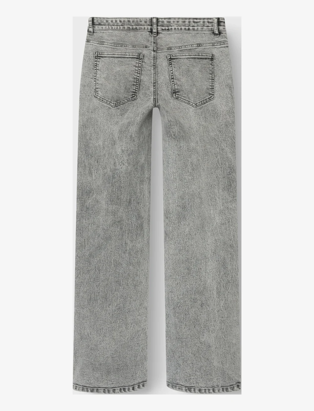 LMTD - NLFTIANNA DNM LW WIDE PANT NOOS - laia säärega teksad - light grey denim - 1