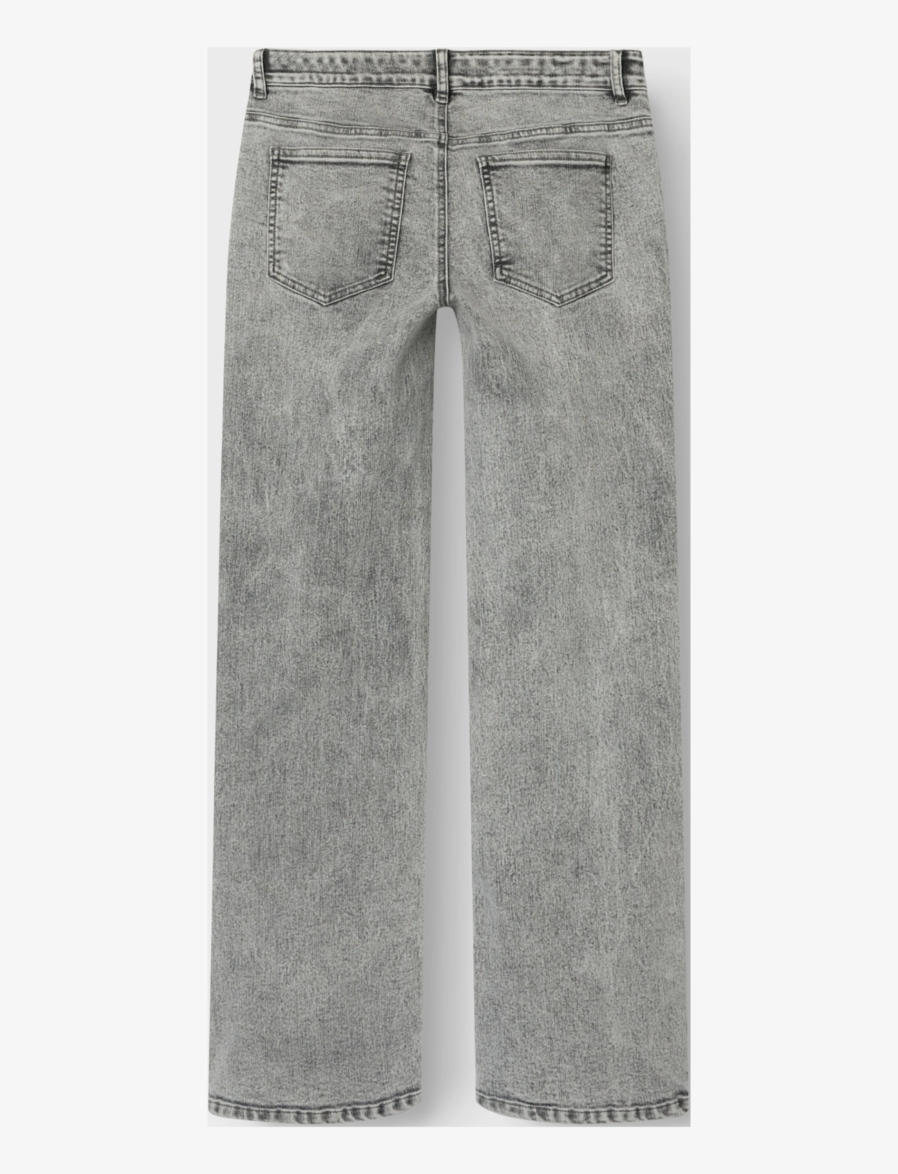 LMTD - NLFTIANNA DNM LW WIDE PANT NOOS - hosen mit weitem bein - light grey denim - 1