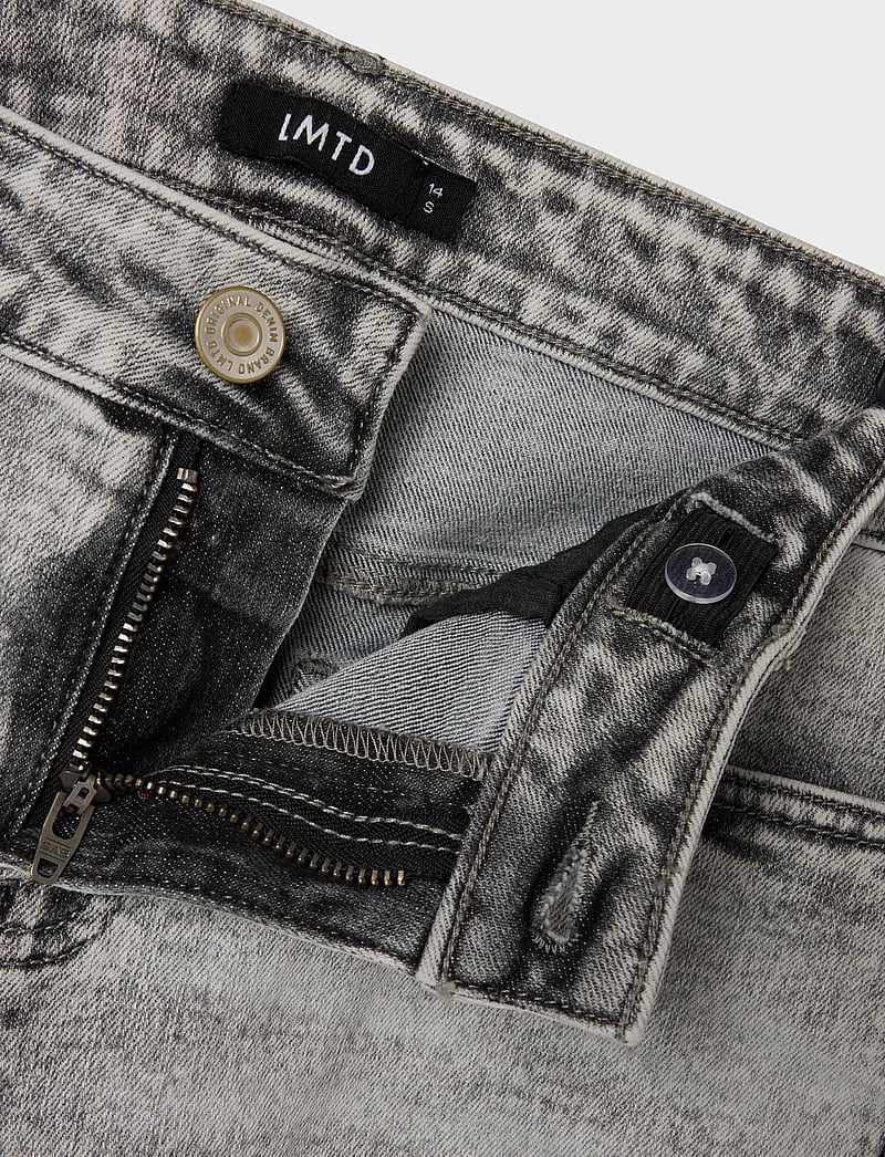 LMTD - NLFTIANNA DNM LW WIDE PANT NOOS - brede jeans - light grey denim - 4