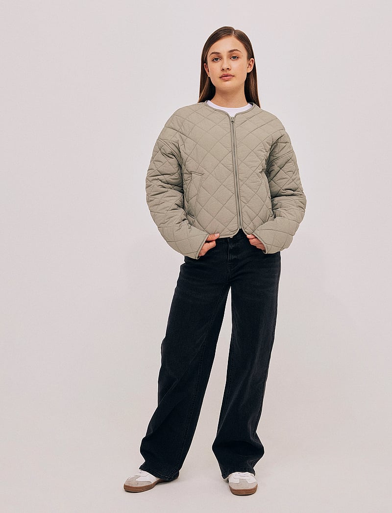 LMTD - NLFMARLA JACKET - tepitud jakid - shadow - 3