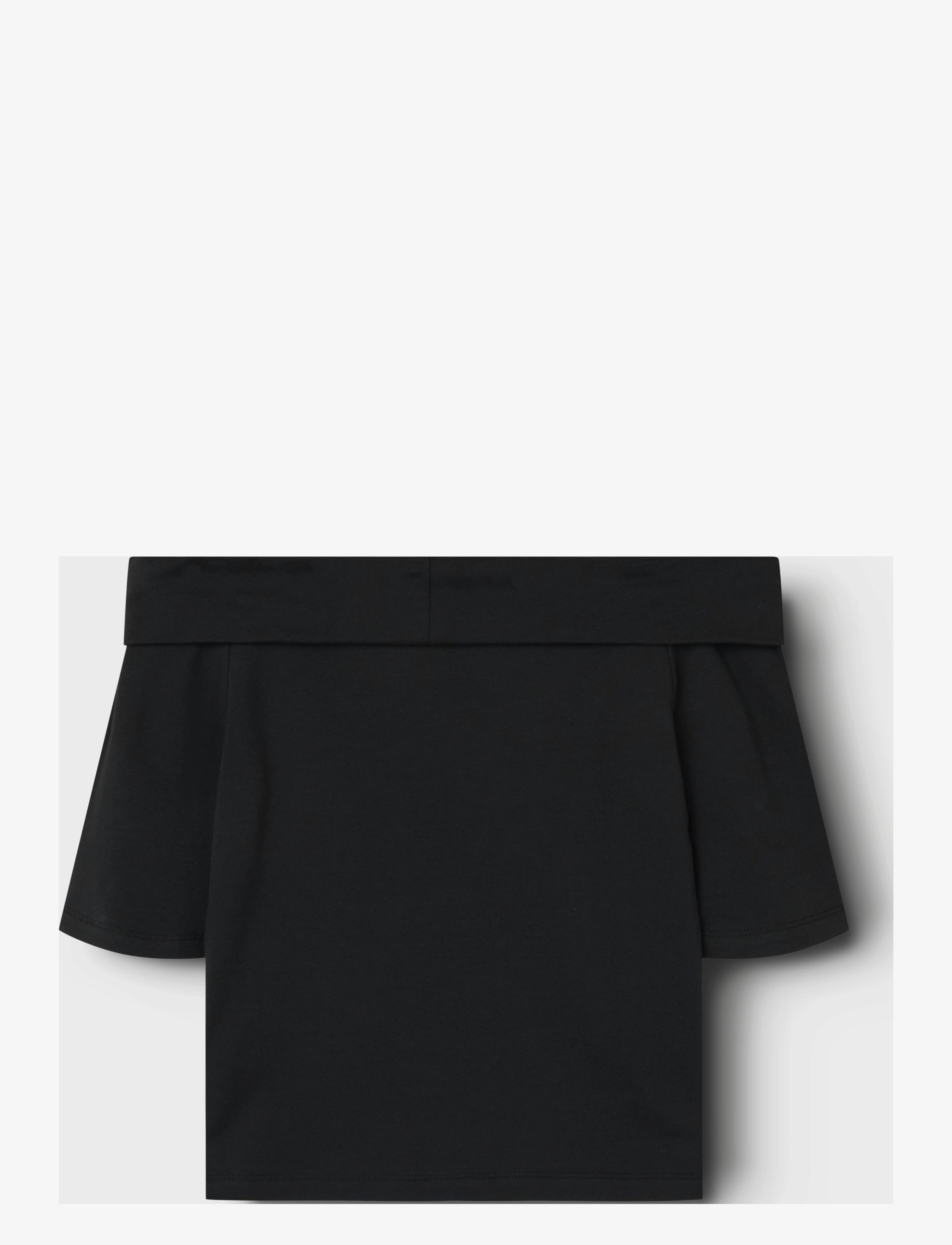 LMTD - NLFROVA 2/4 OFF SHOULDER SHORT TOP - black - 1