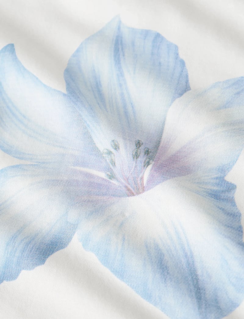 LMTD - NLFTROPIC SS SHORT S TOP - kortärmade t-shirts - bright white - 3