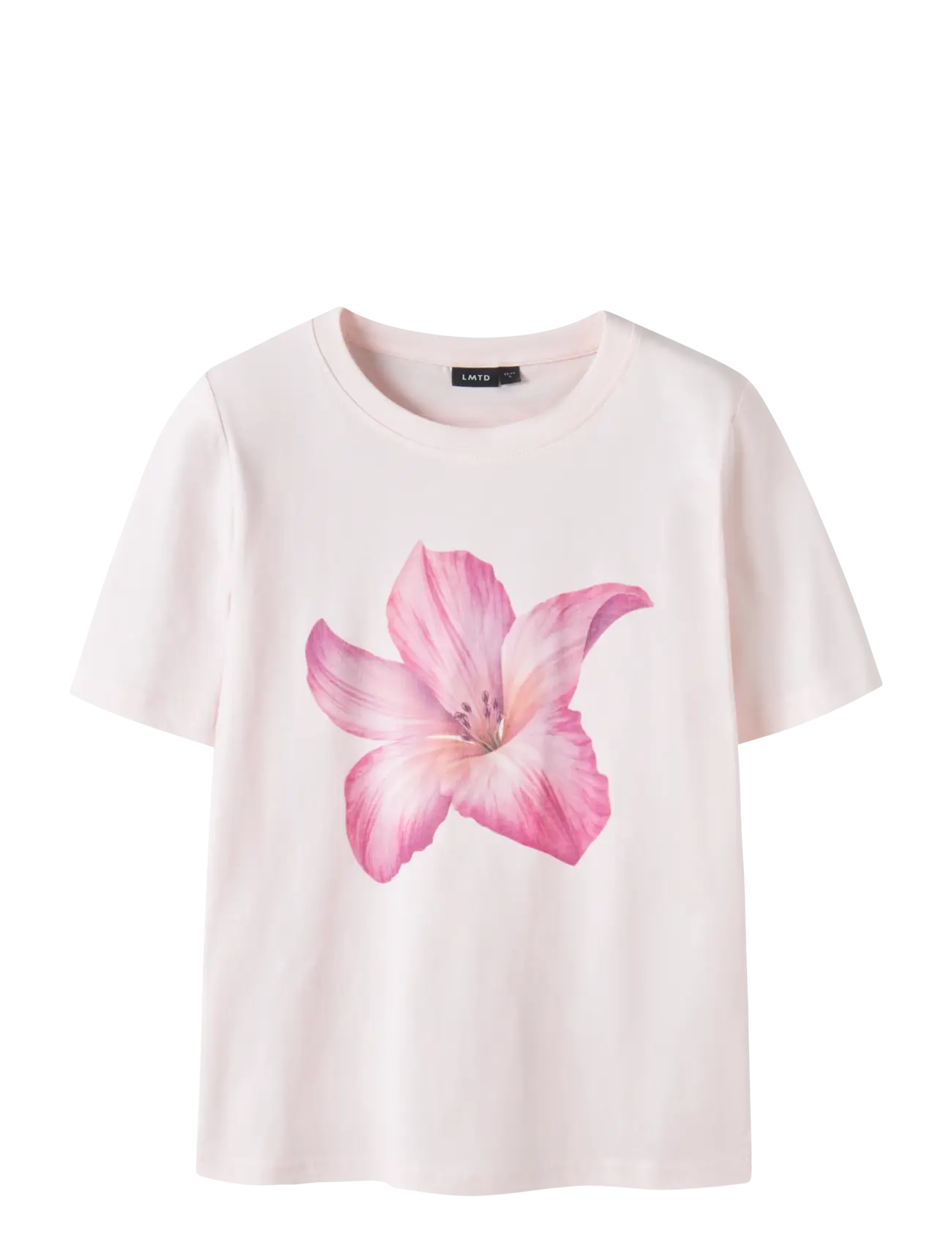 LMTD Nlftropic Ss Short S Top, 134-140, Pink, T-Shirts > Kortærmede, Børn
