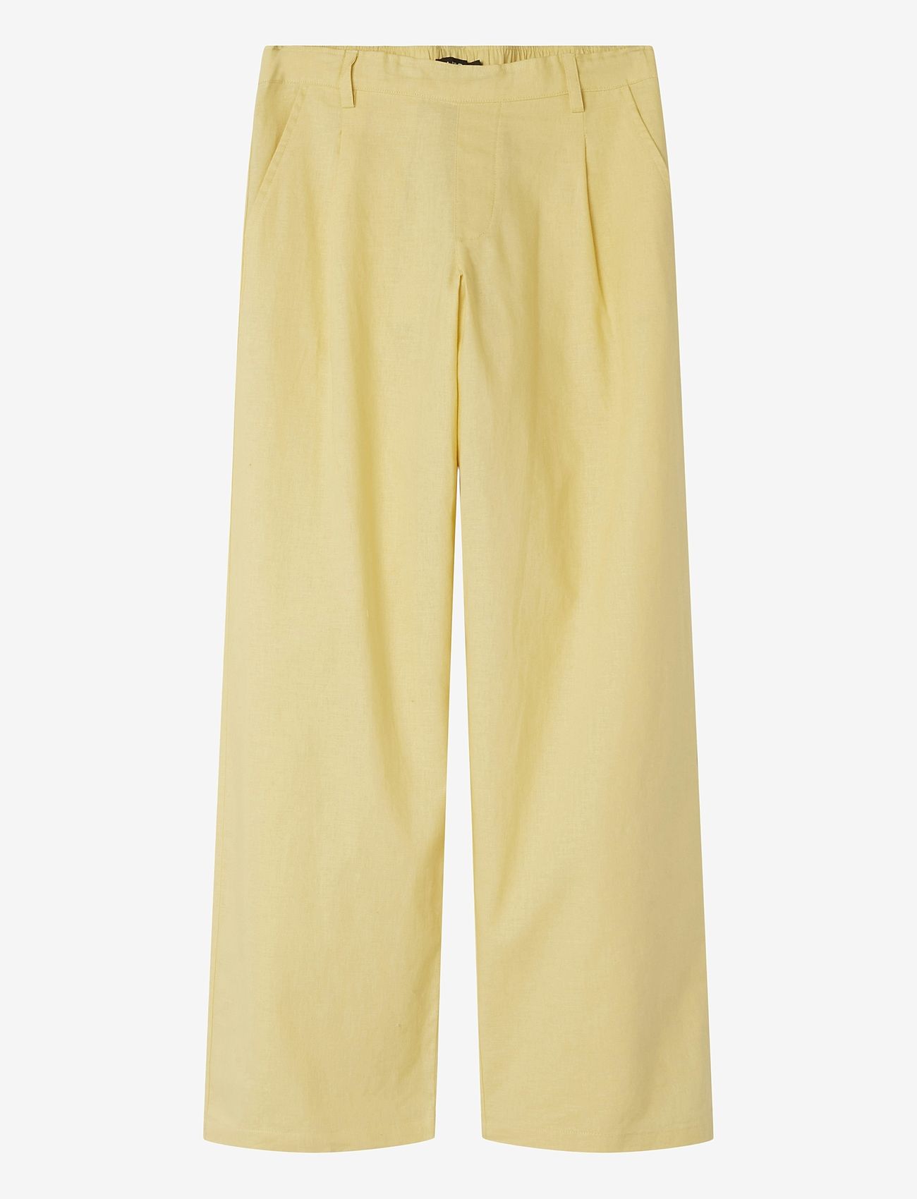 LMTD - NLFHYNTHE LW WIDE PANT - bukser - mellow yellow - 0