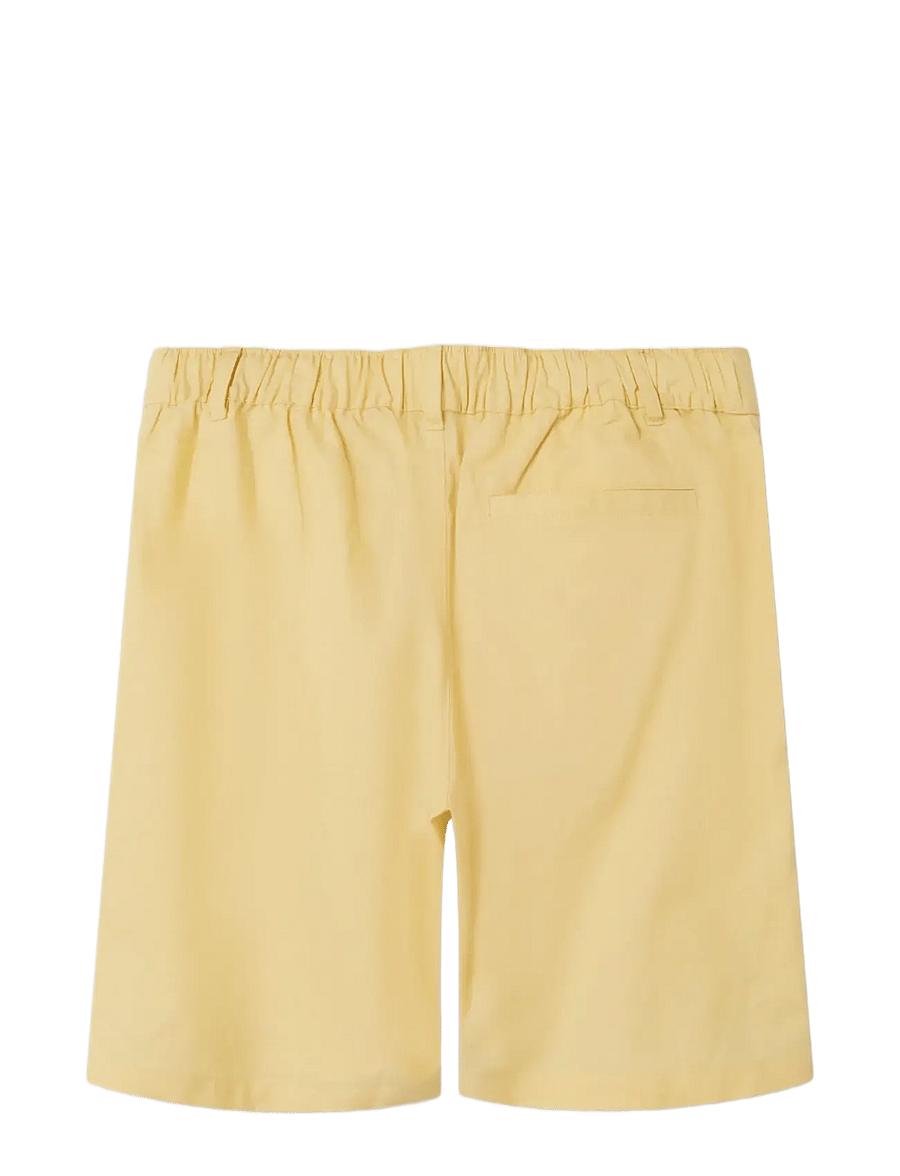 LMTD - NLFHYNTHE LONG SHORTS - chino-shorts - mellow yellow - 1