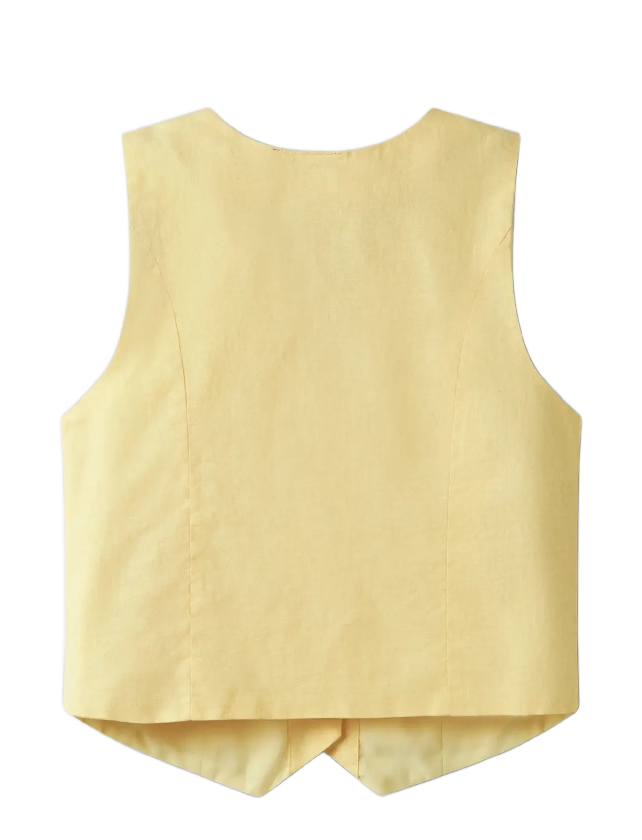 LMTD - NLFHYNTHE SL WAISTCOAT - mellow yellow - 1