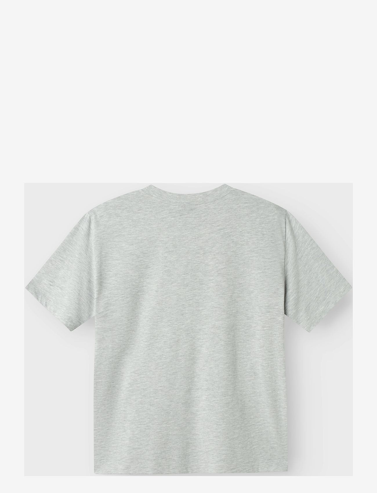LMTD - NLMSHOSTAR SS L TOP - sügisesed riided - light grey melange - 1