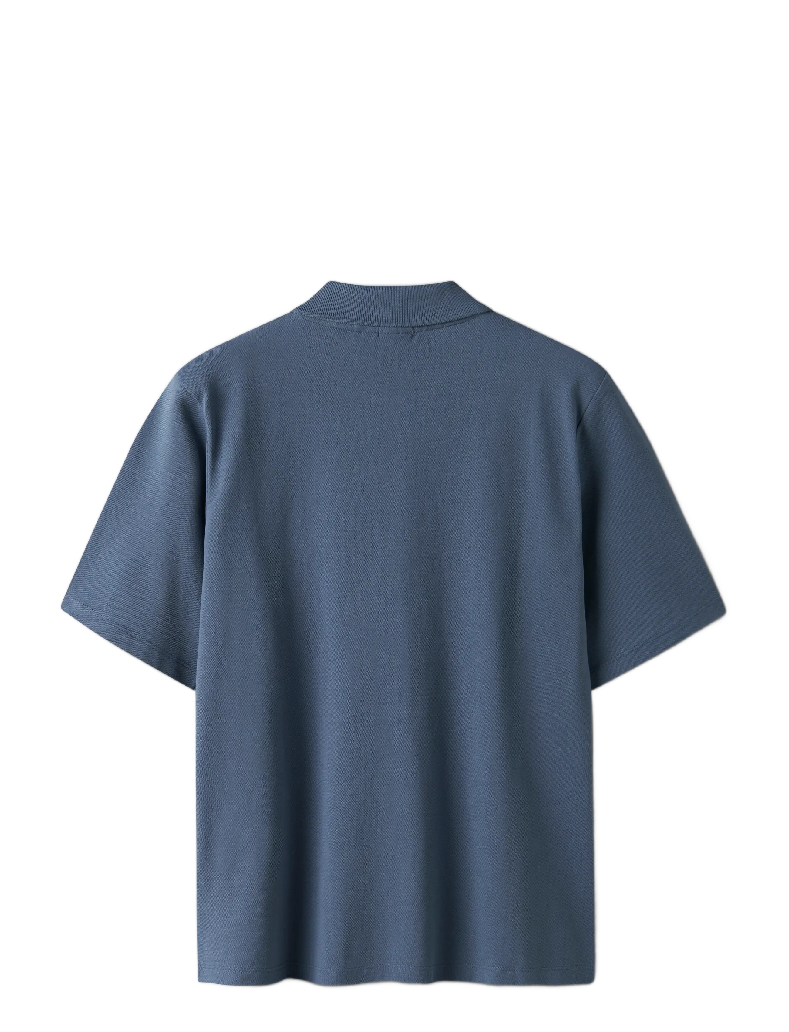 LMTD - NLMHANNES SS L PIQUE POLO - vintage indigo - 1