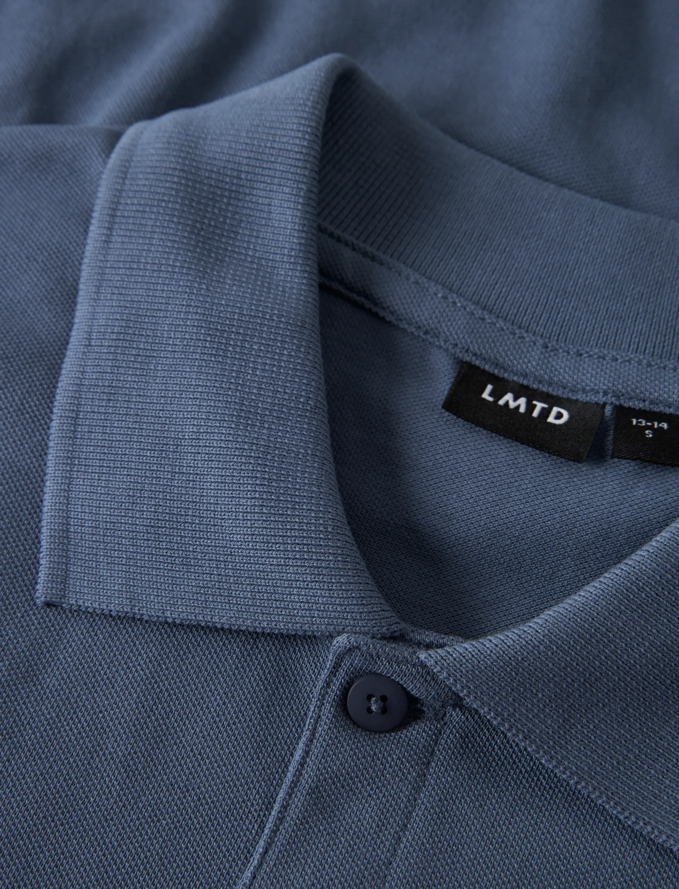 LMTD - NLMHANNES SS L PIQUE POLO - vintage indigo - 2