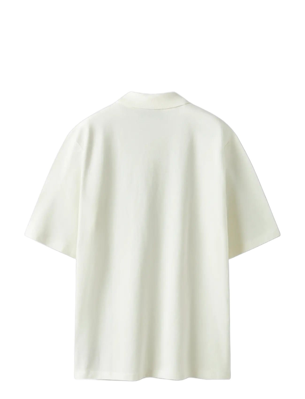LMTD - NLMHANNES SS L PIQUE POLO - white alyssum - 1