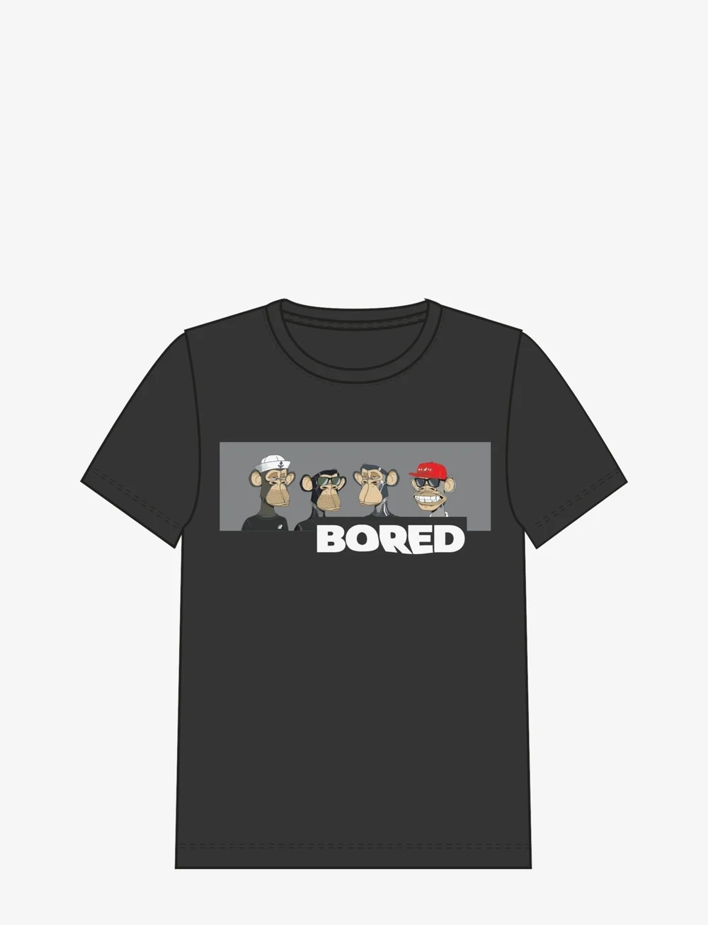 LMTD - NLMDUFF BOD L SS TOP BOX NOOS SKY - kortärmade t-shirts - black - 0