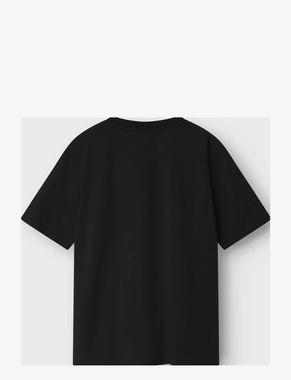 LMTD - NLMDUFF BOD L SS TOP BOX NOOS SKY - kortärmade t-shirts - black - 1