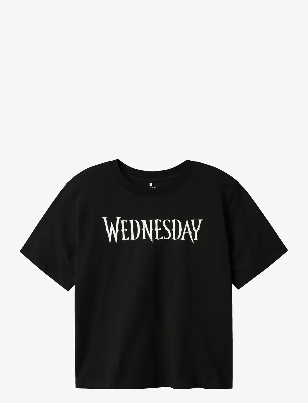 LMTD - NLFSILLE WEDNESDAY SS L TOP SKY - lühikeste varrukatega t-särgid - black - 0
