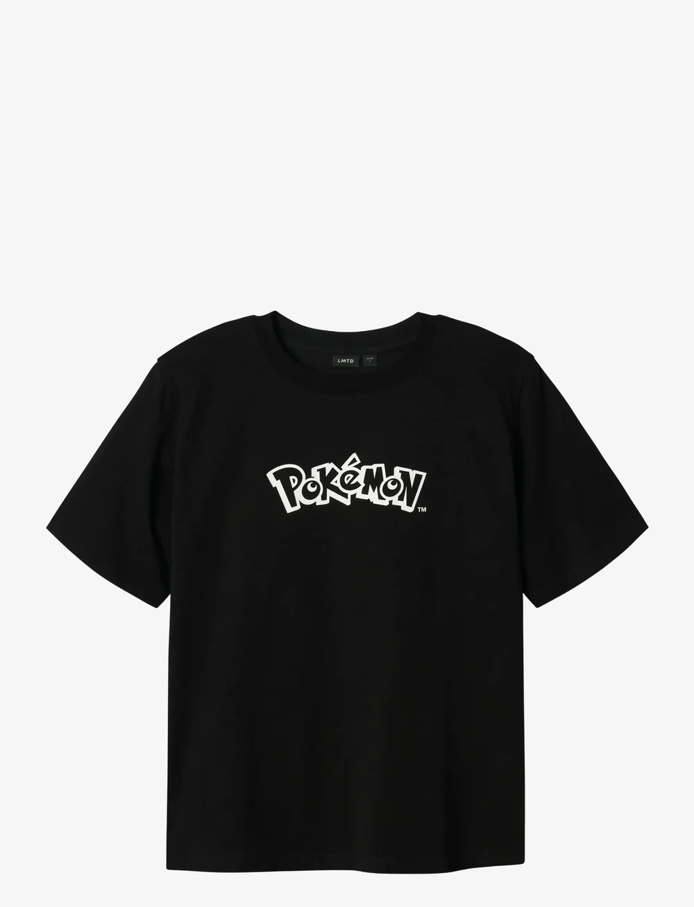 LMTD - NLMONOR POKEMON L SS TOP SKY - kortærmede t-shirts - black - 0