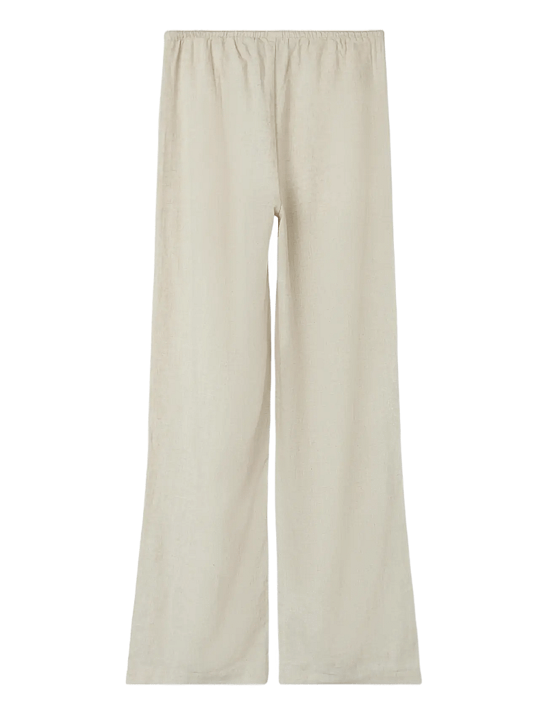 LMTD - NLFFINEN LW WIDE PANT NOOS - bukser - peyote - 1
