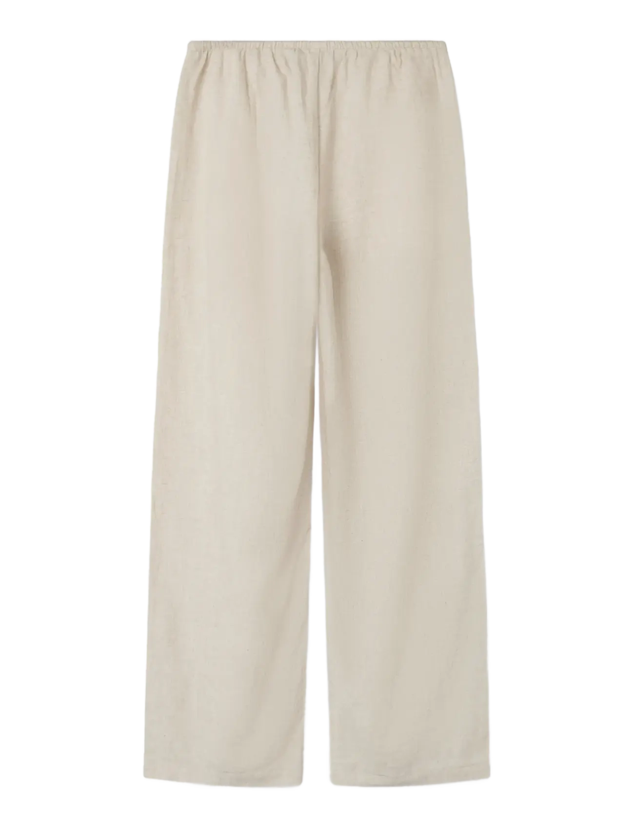 LMTD - NLFFINEN LW WIDE PANT NOOS - trousers - peyote - 1